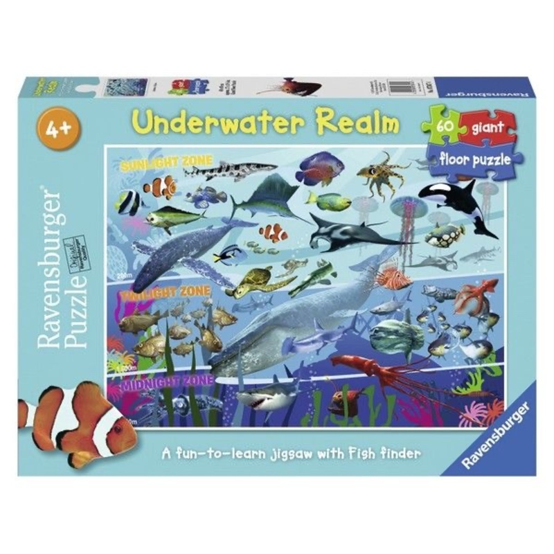 Ravensburger puzzle Podvodne životinje 
