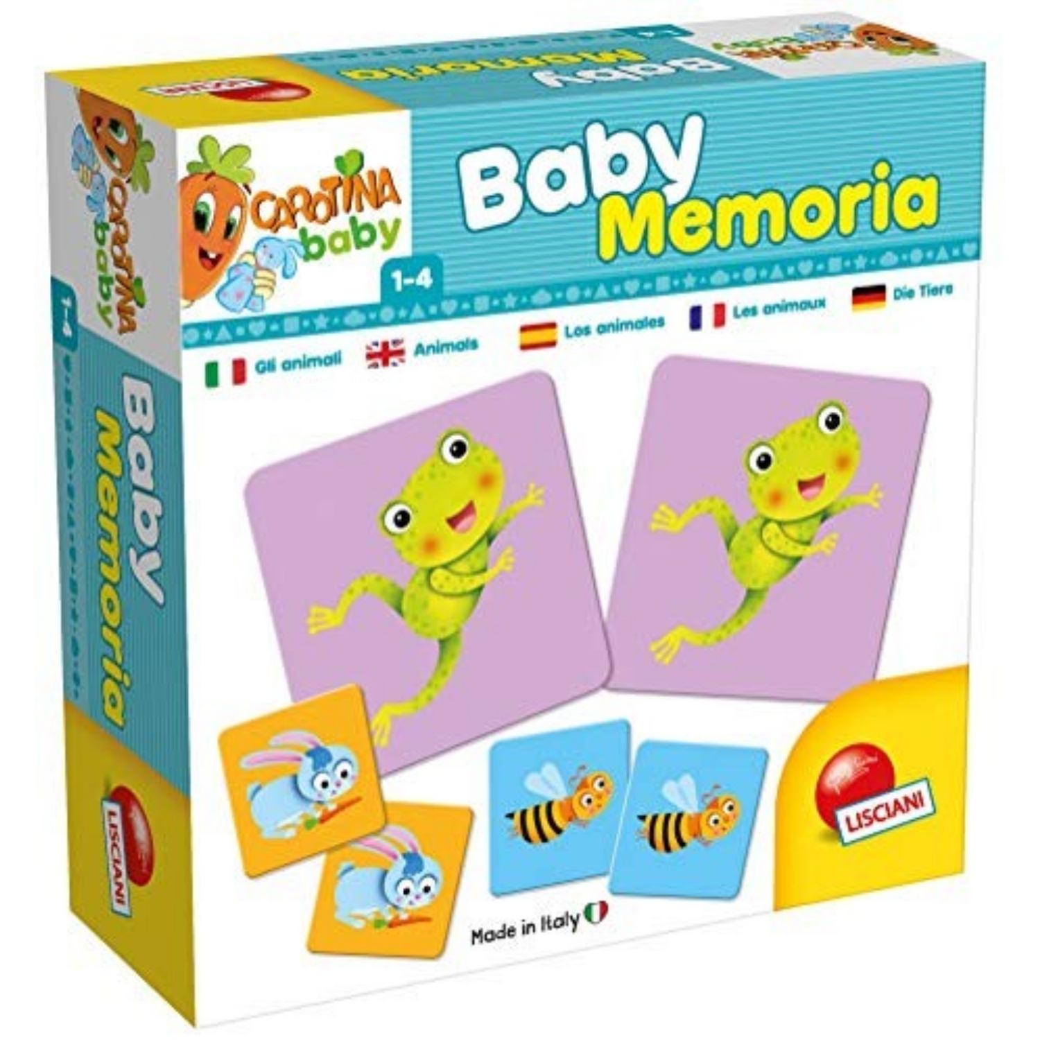 Carotina Edukativna igra memorije Lisciani