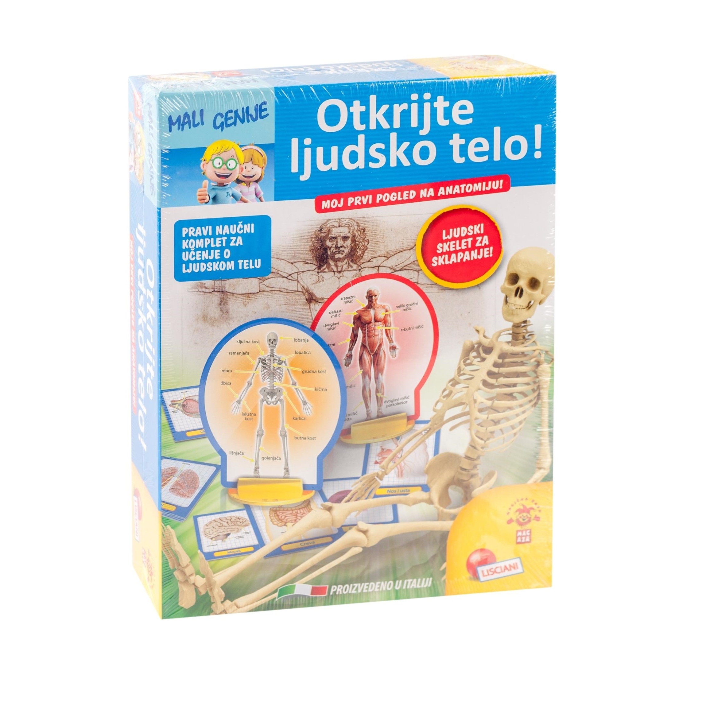 Mali Genije SR Edukativni set ljudsko telo