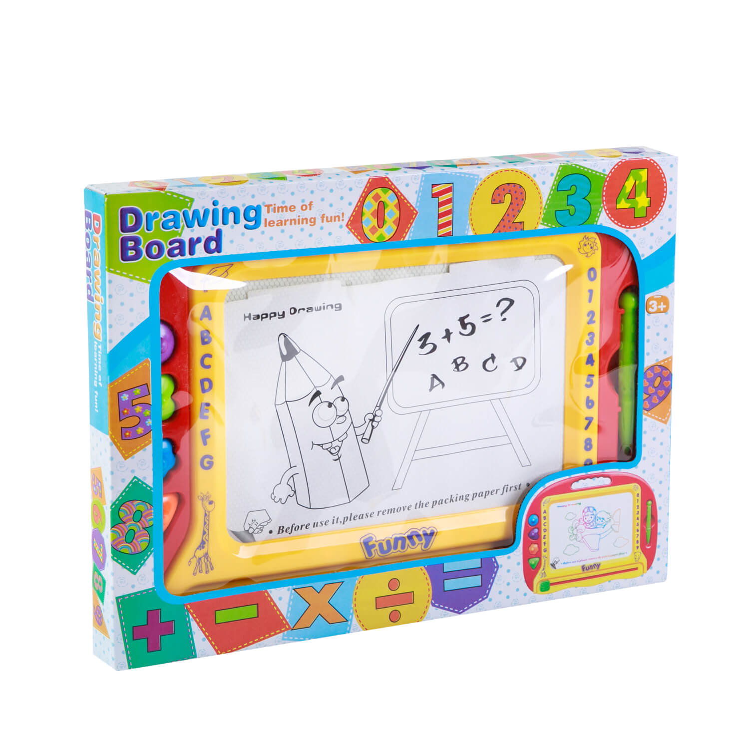 HK Mini igračka, tabla piši briši sa brojevima