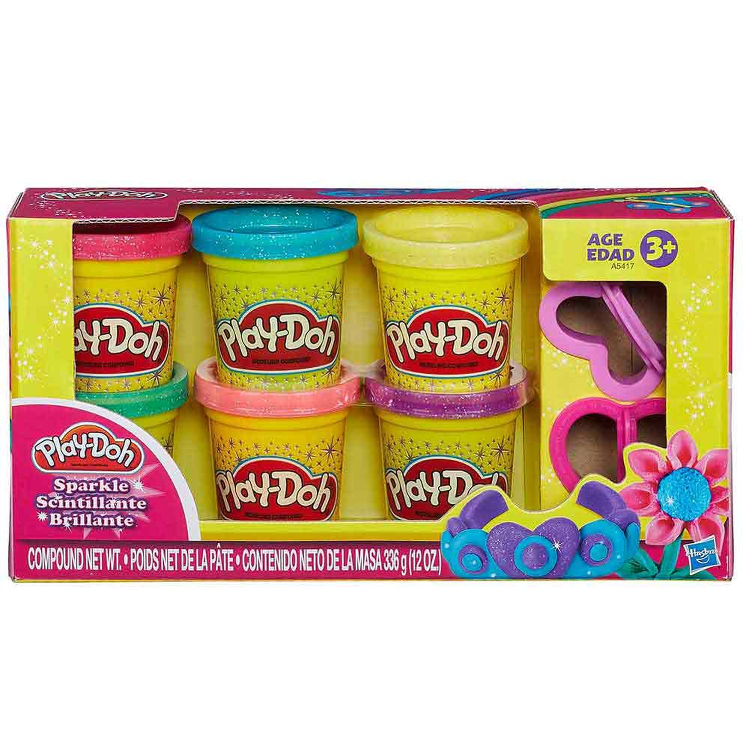 Play-doh sjajni plastelin