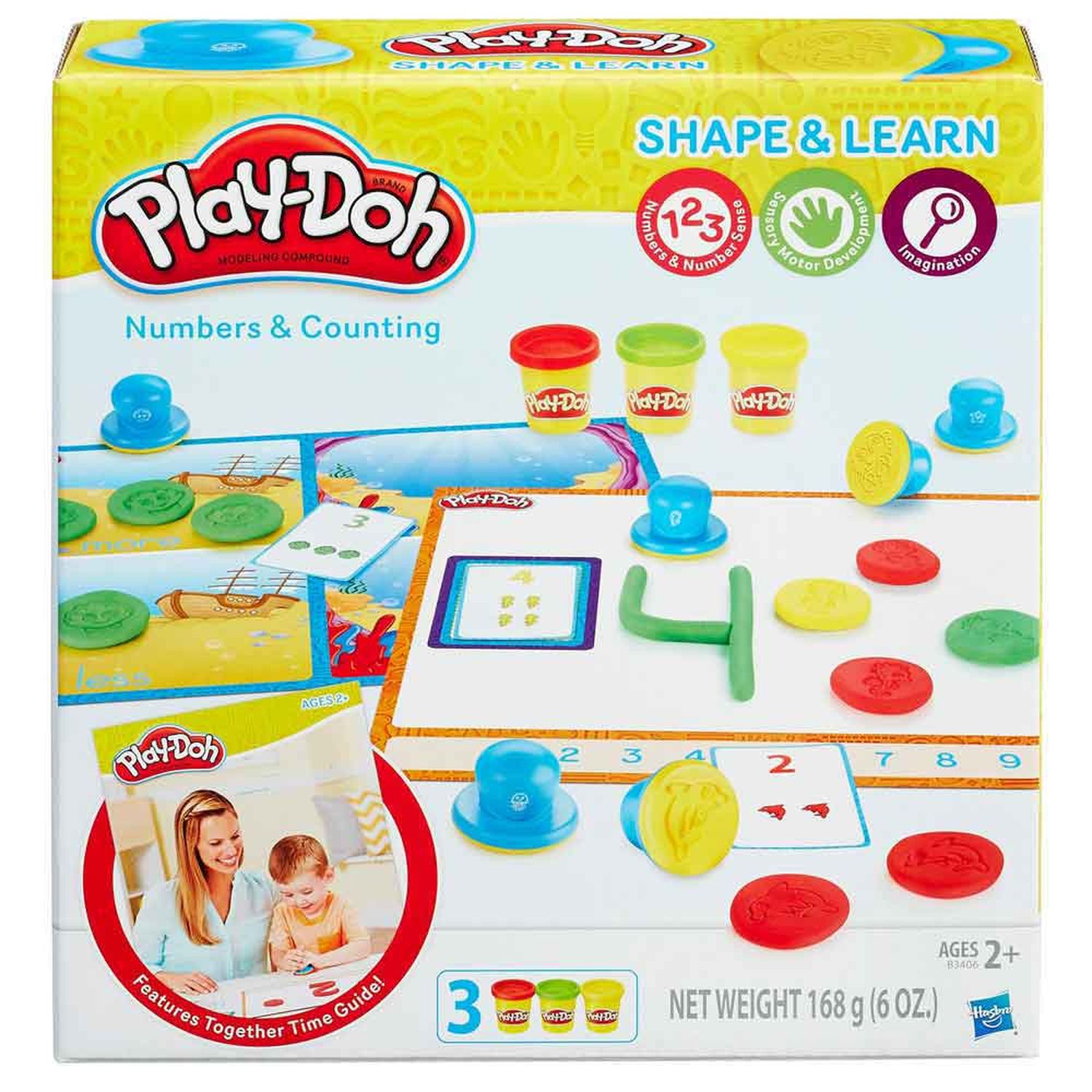 Play-doh plastelin set brojevi