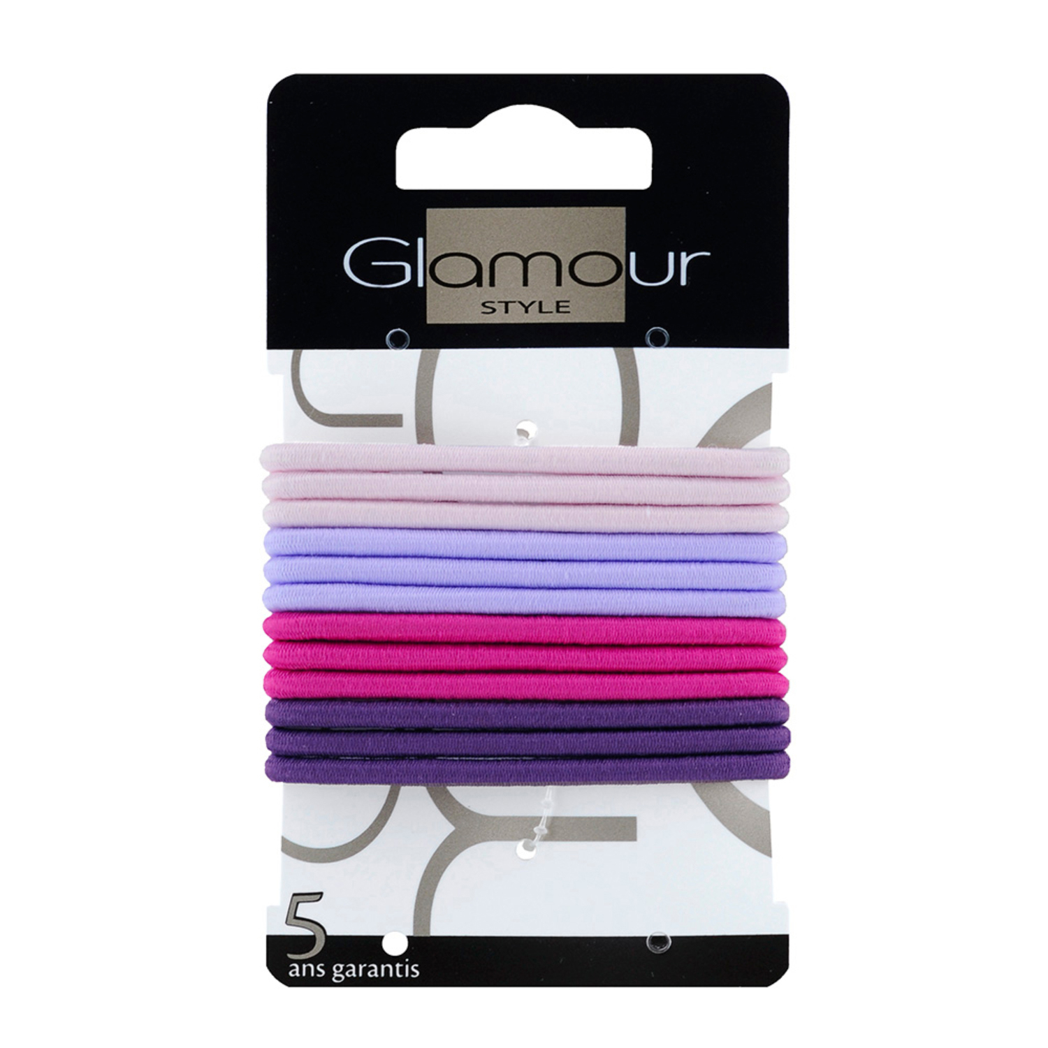 Glamour gumice za kosu 12 kom