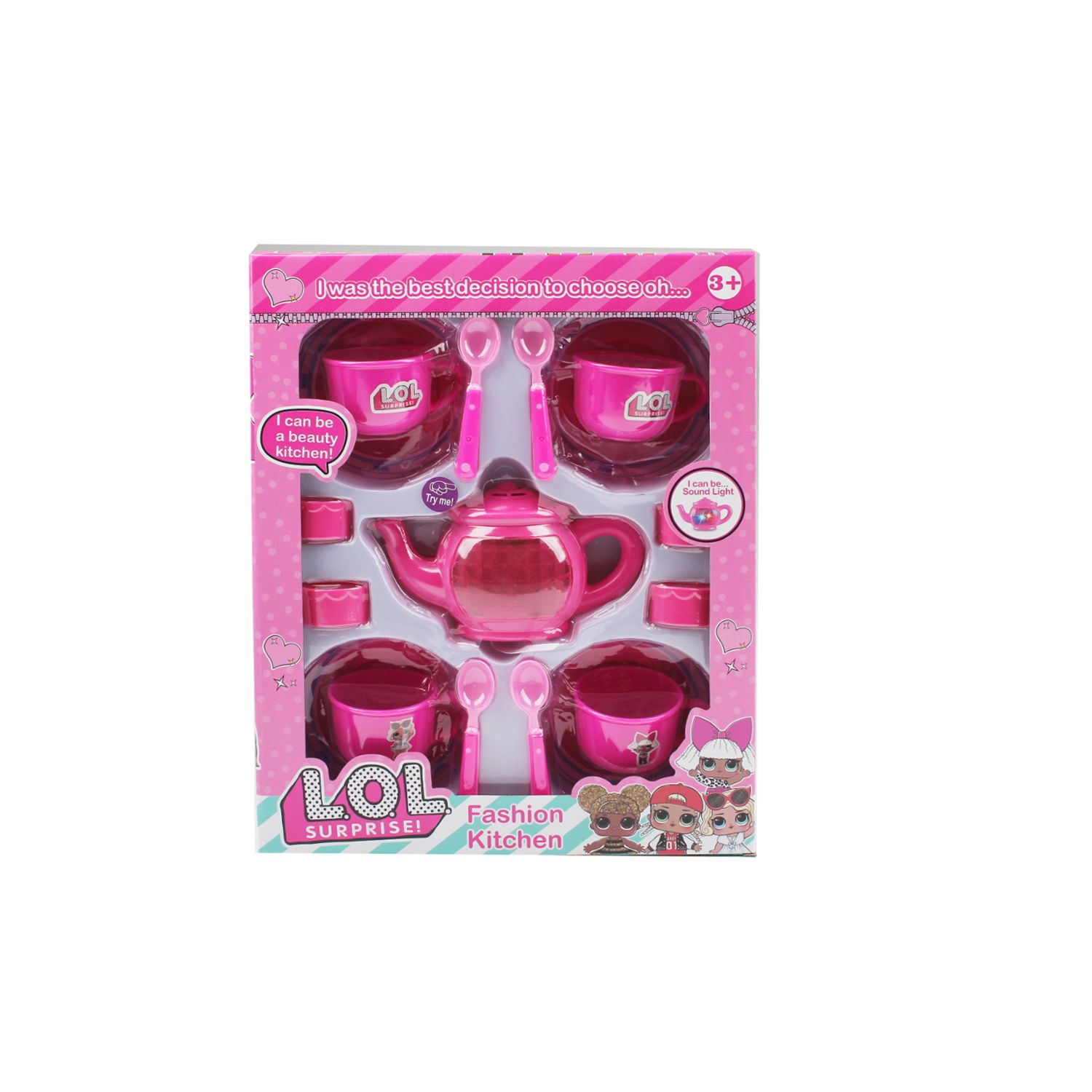 Qunsheng Toys, set za čaj manji