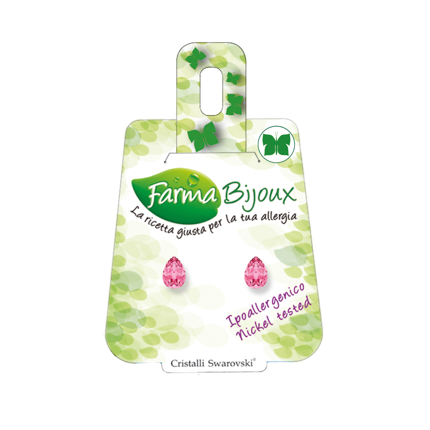 Farma bijoux minđuše BE 47C27 zelene