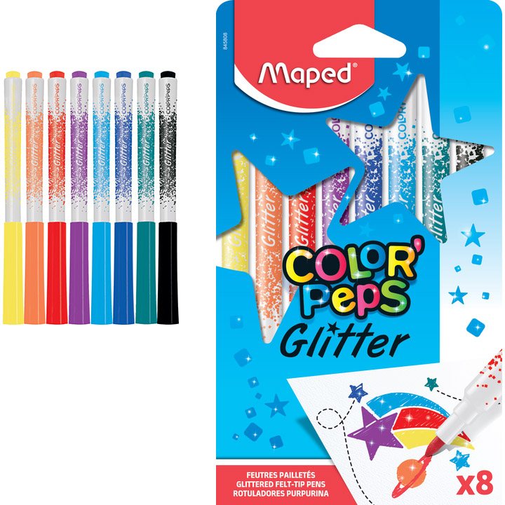 Maped flomaster GLITER 1/8