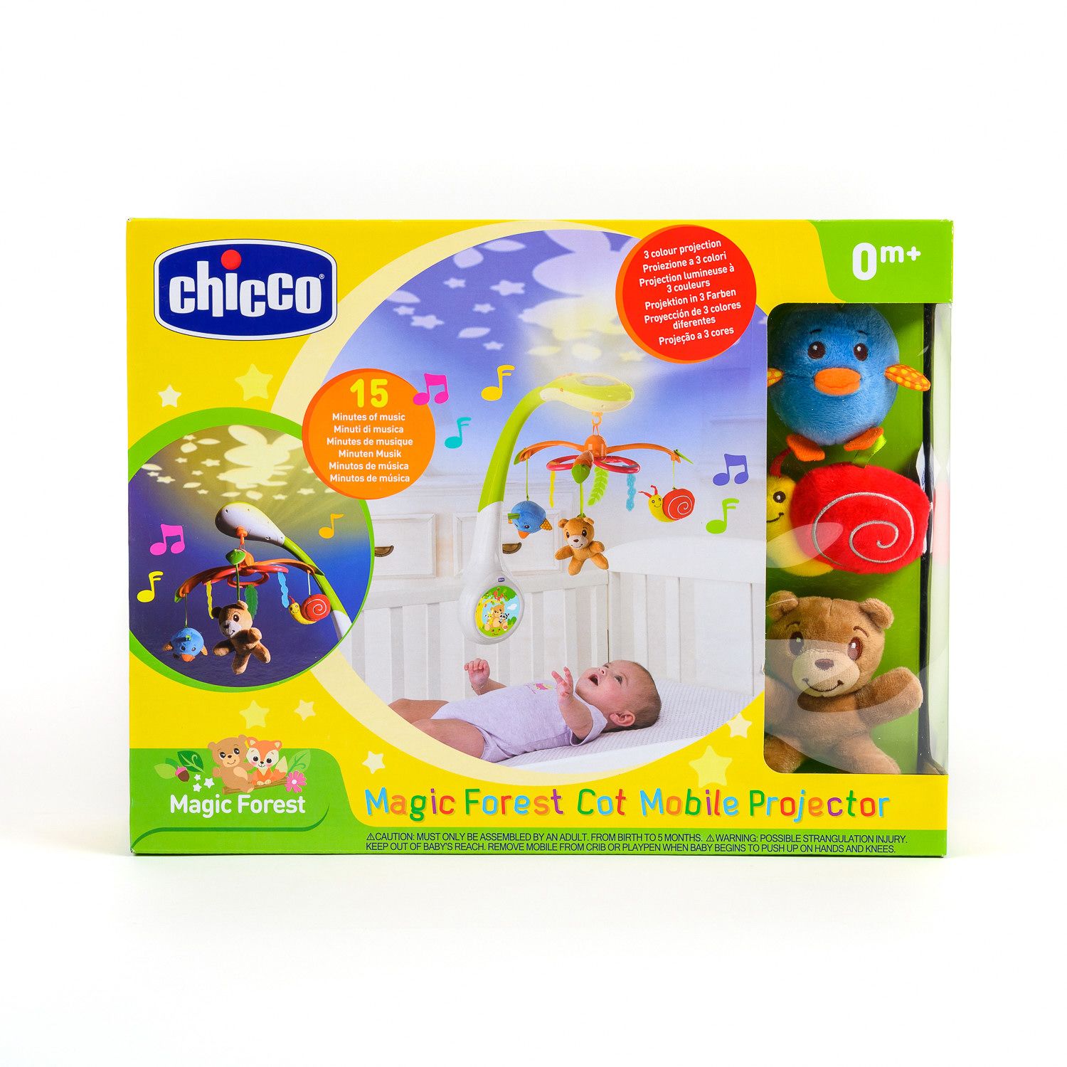Chicco Magicna šuma vrteška sa projektorom