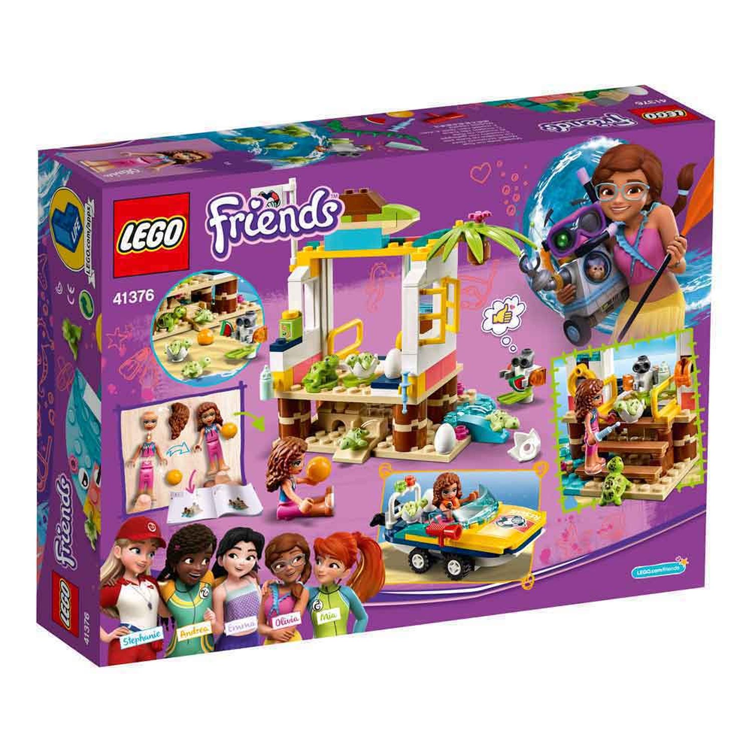 lego friends turtles rescue mission