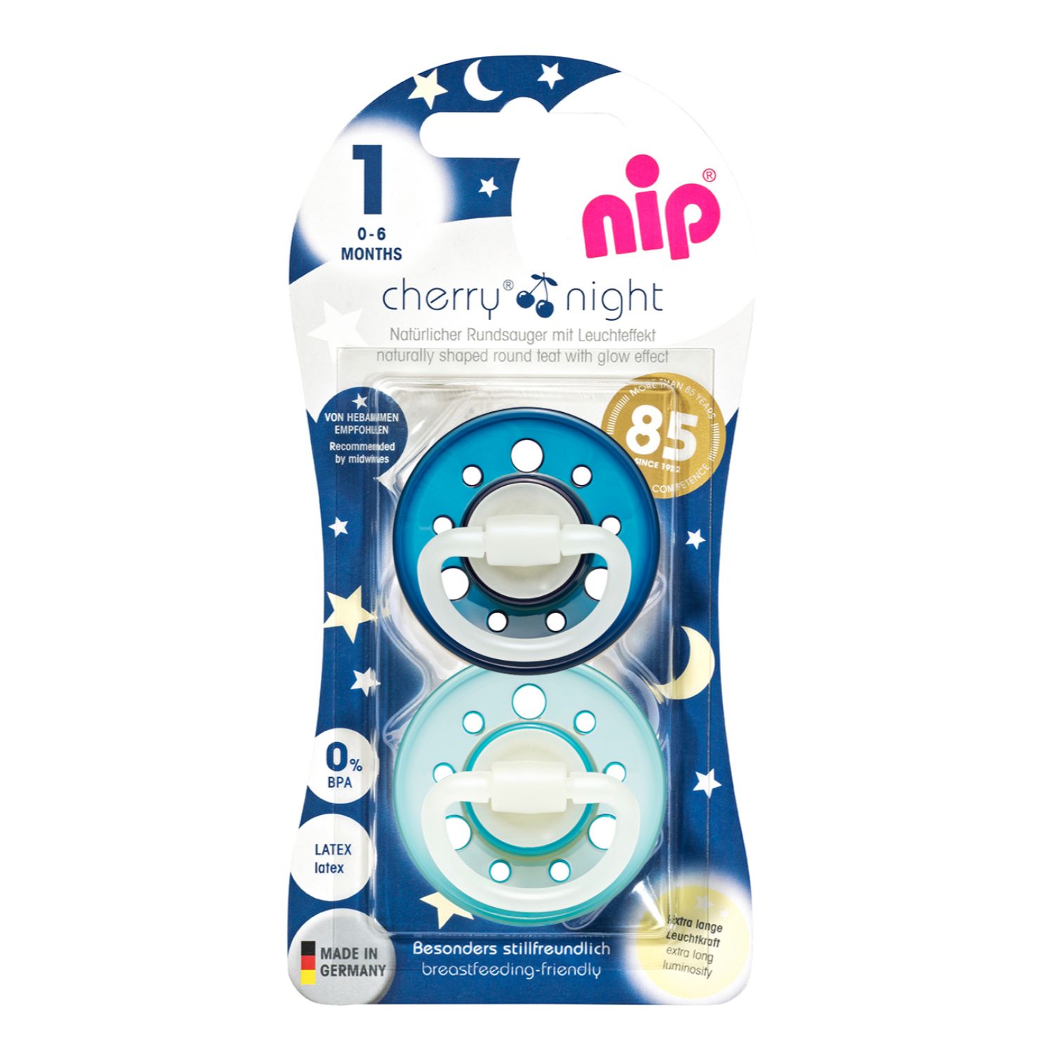 Nip laža višnjica od kaučuka 0-6m, noć 