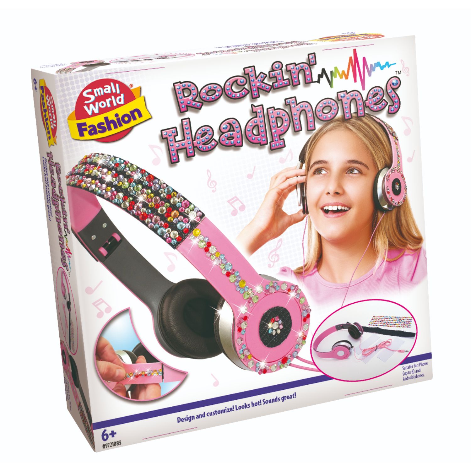 Creative Toys fashion slušalice za devojčice