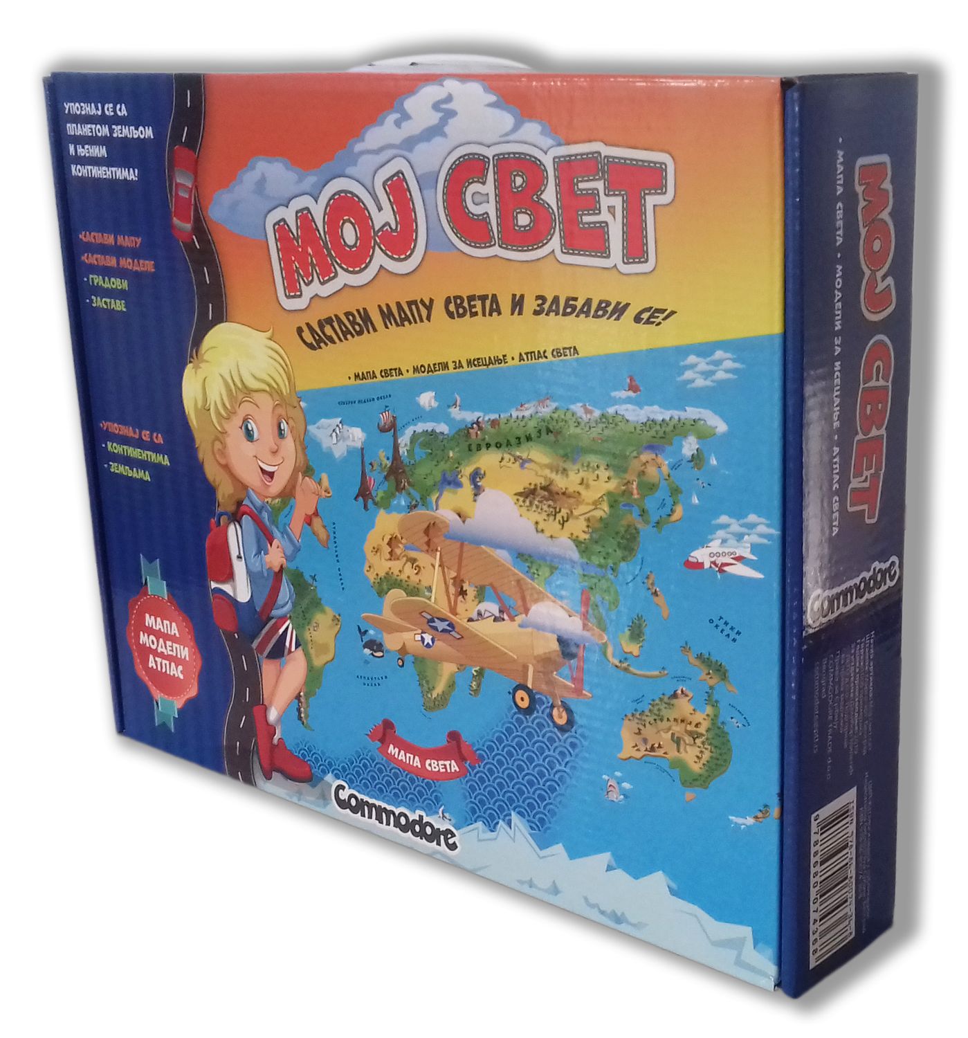 Moj svet-Atlas sveta (kofer) 