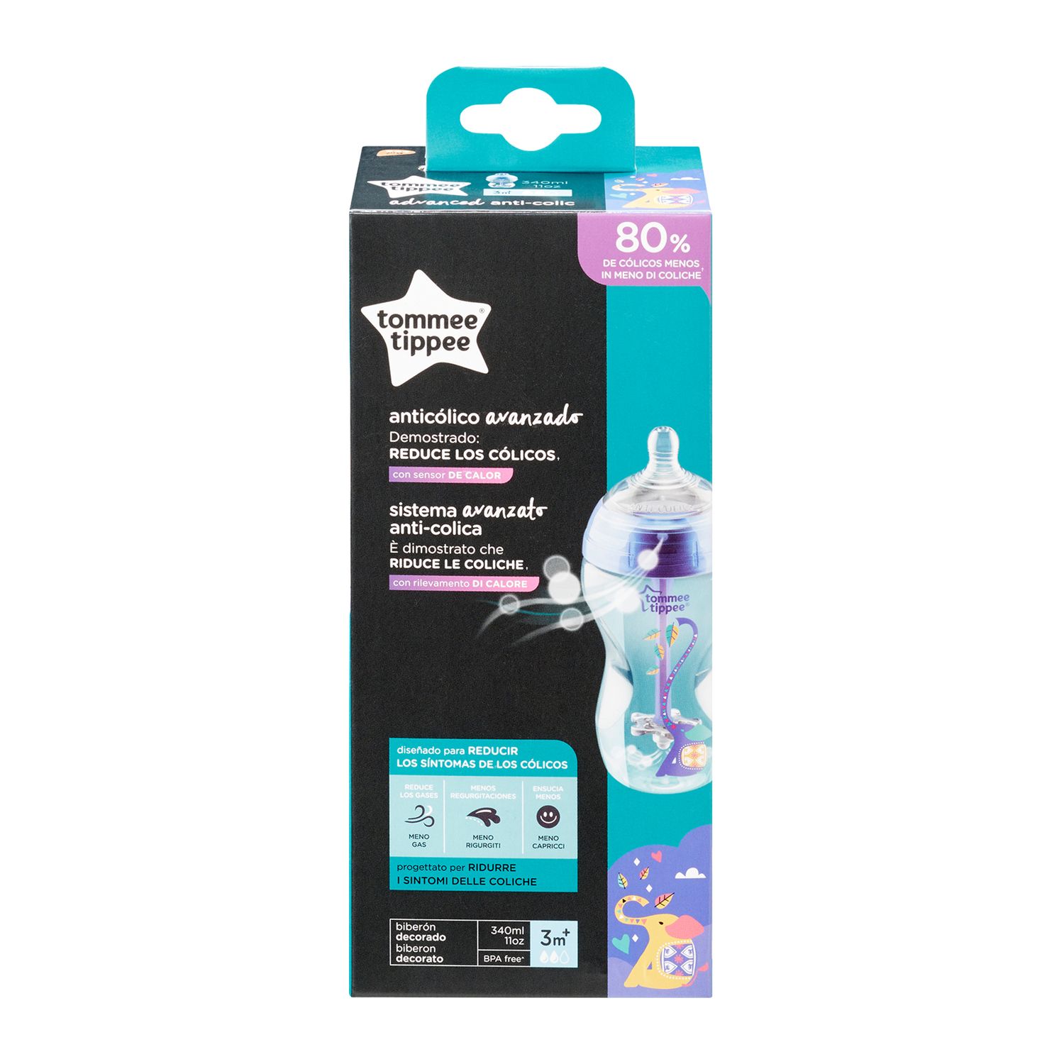 Tommee Tippee flašica Advance 340ml dečak