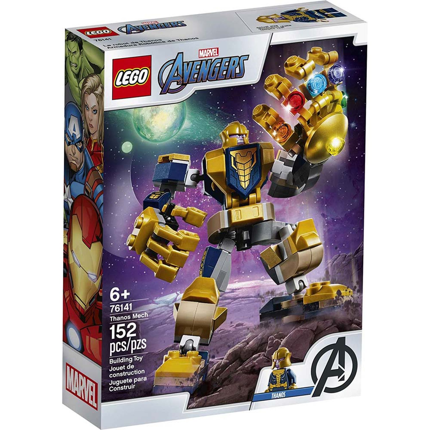Lego Super heroes avengers thanos mech