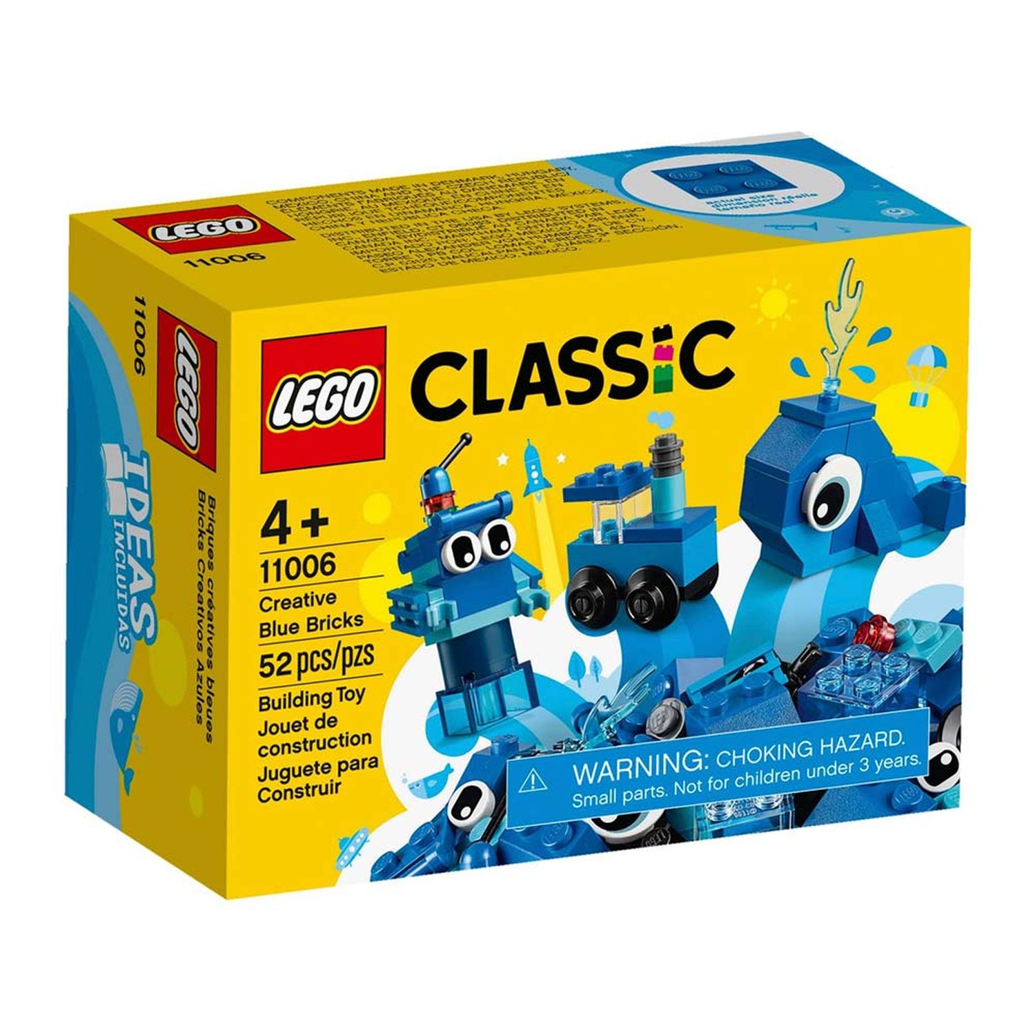 Lego Classic creative blue bricks 