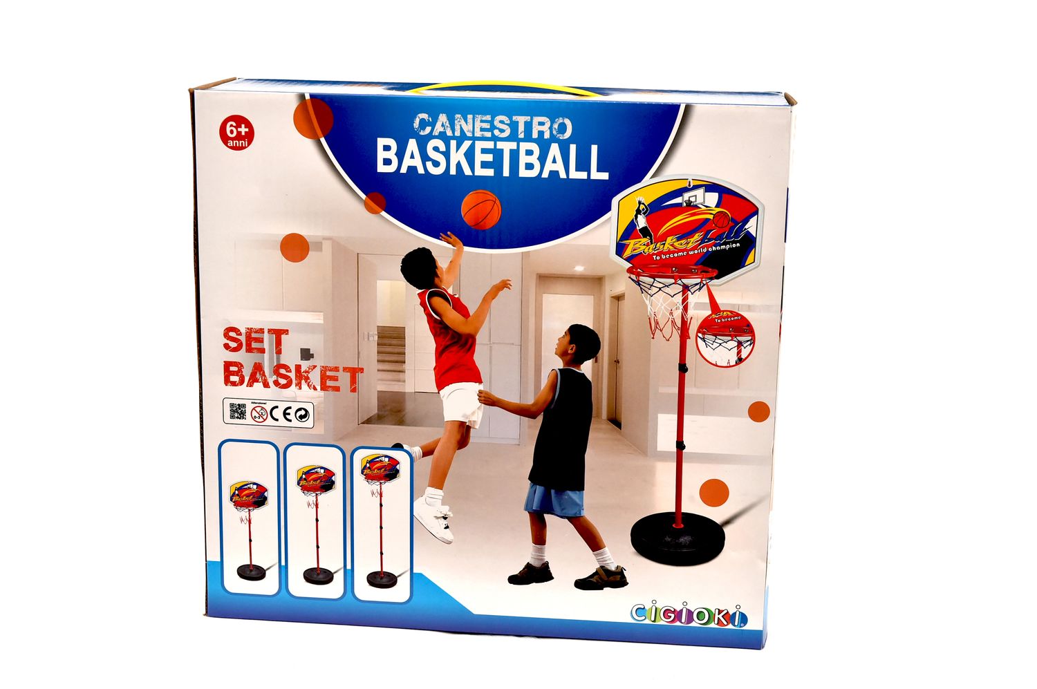 Cigioki set kosarka 116cm 