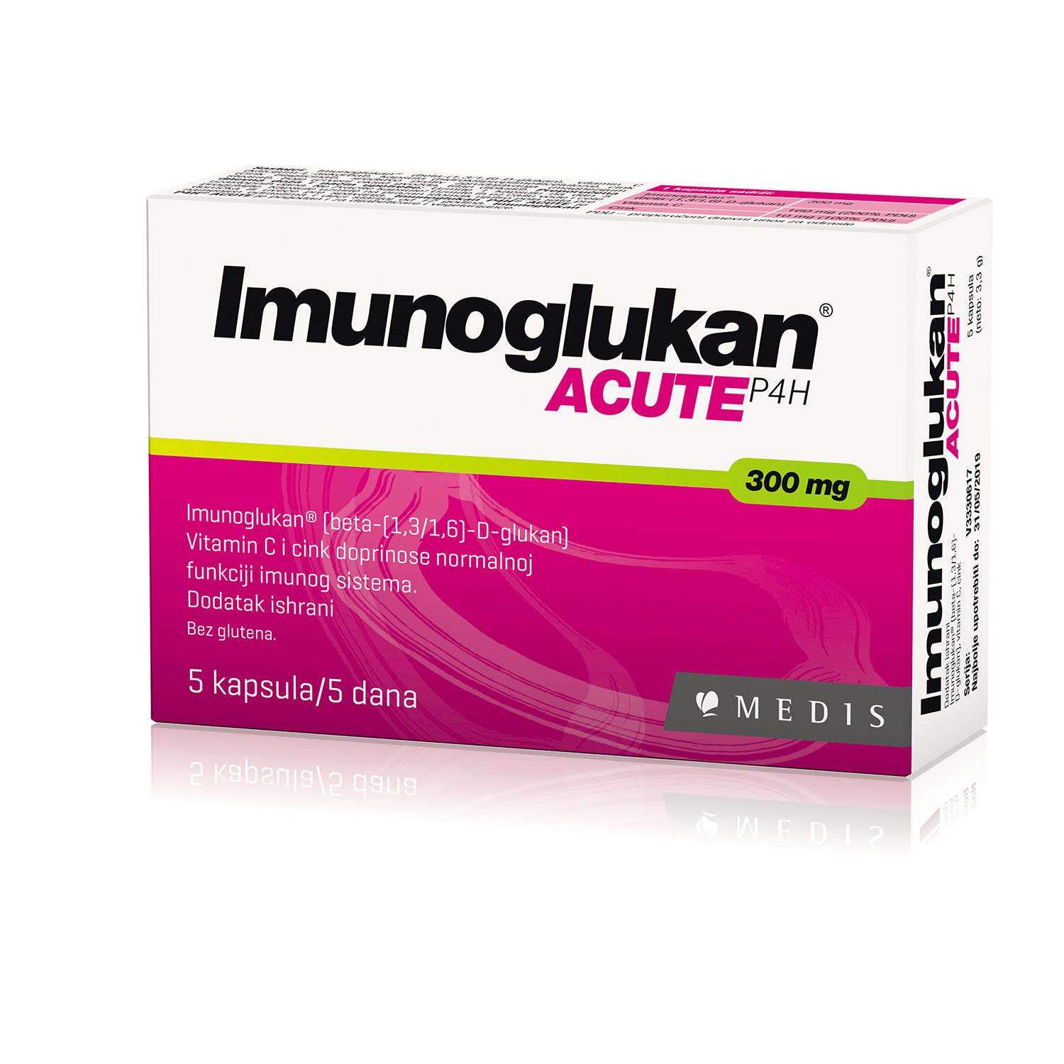 Imunoglukan acute 5 kapsula