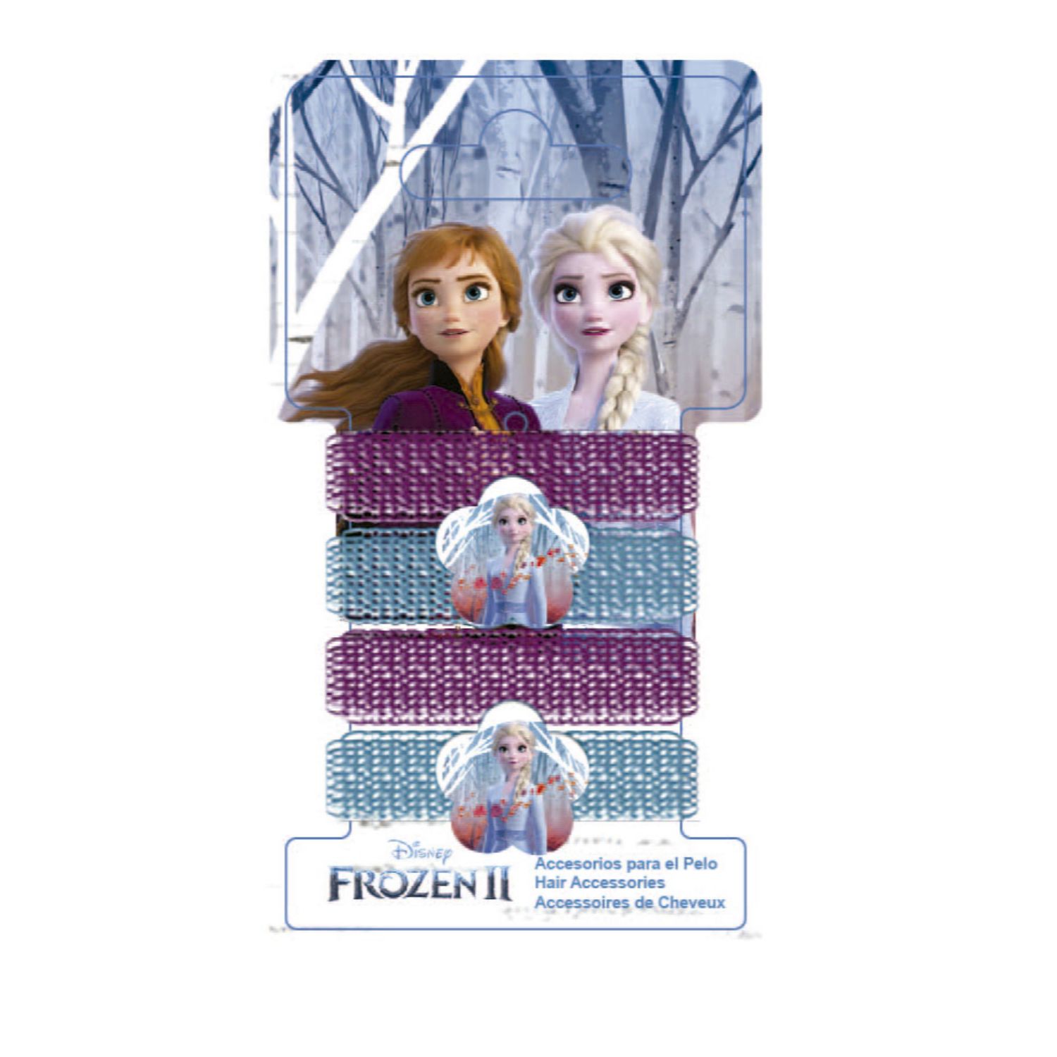 Kids licensing gumice za kosu Elza Frozen 2, 4 kom
