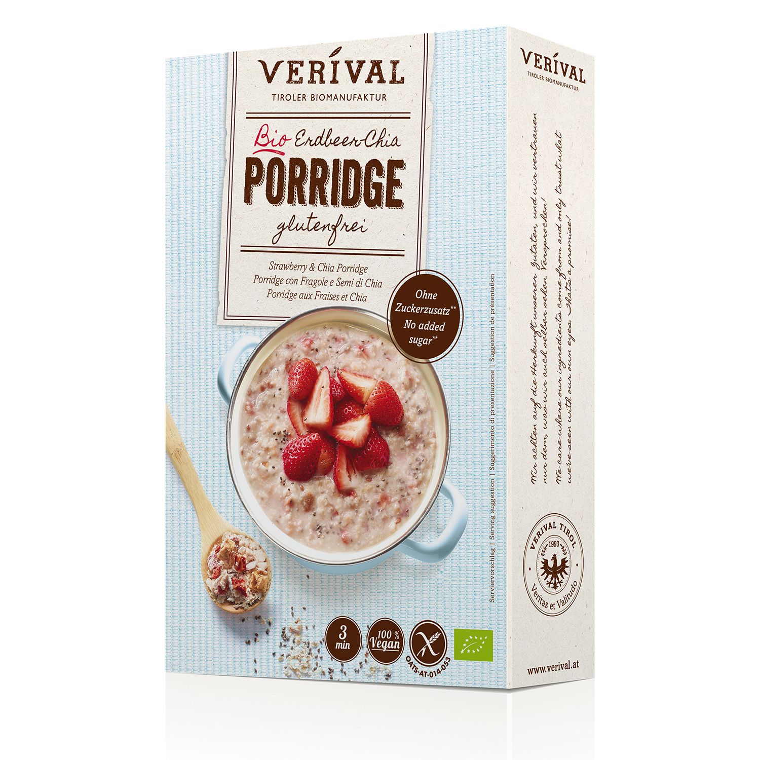 Verival organs. ovs. kaša jag.i chia seme GF 350g
