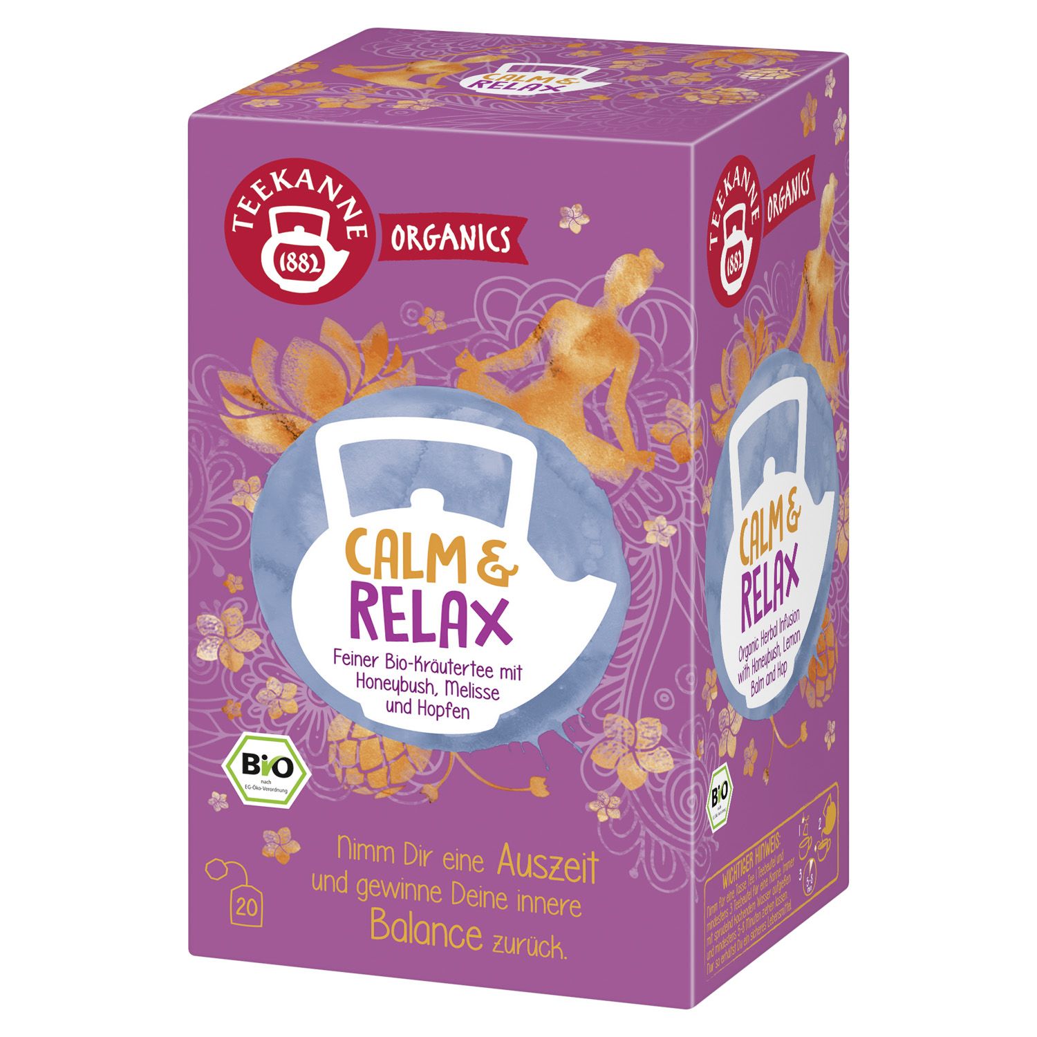 Teekane organics čaj bio calm & relax 36g