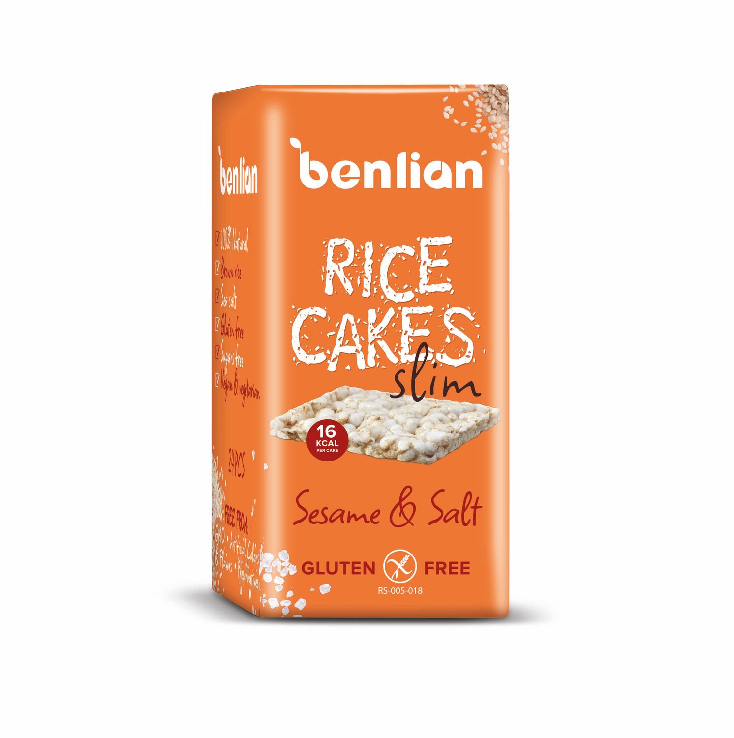 Benlian pirinčane galete slim susam i so 100g