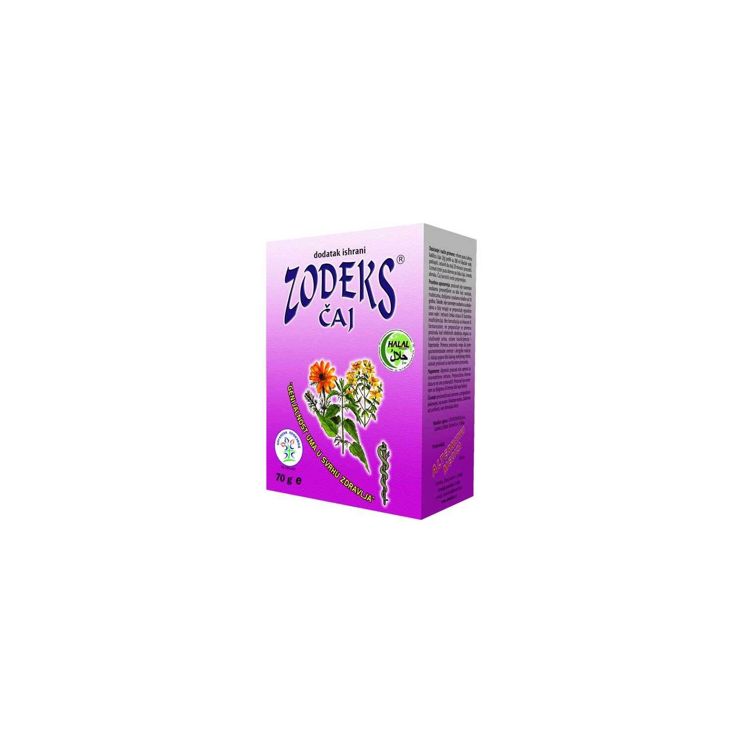 Alternativa Medica Zodeks Čaj 70g