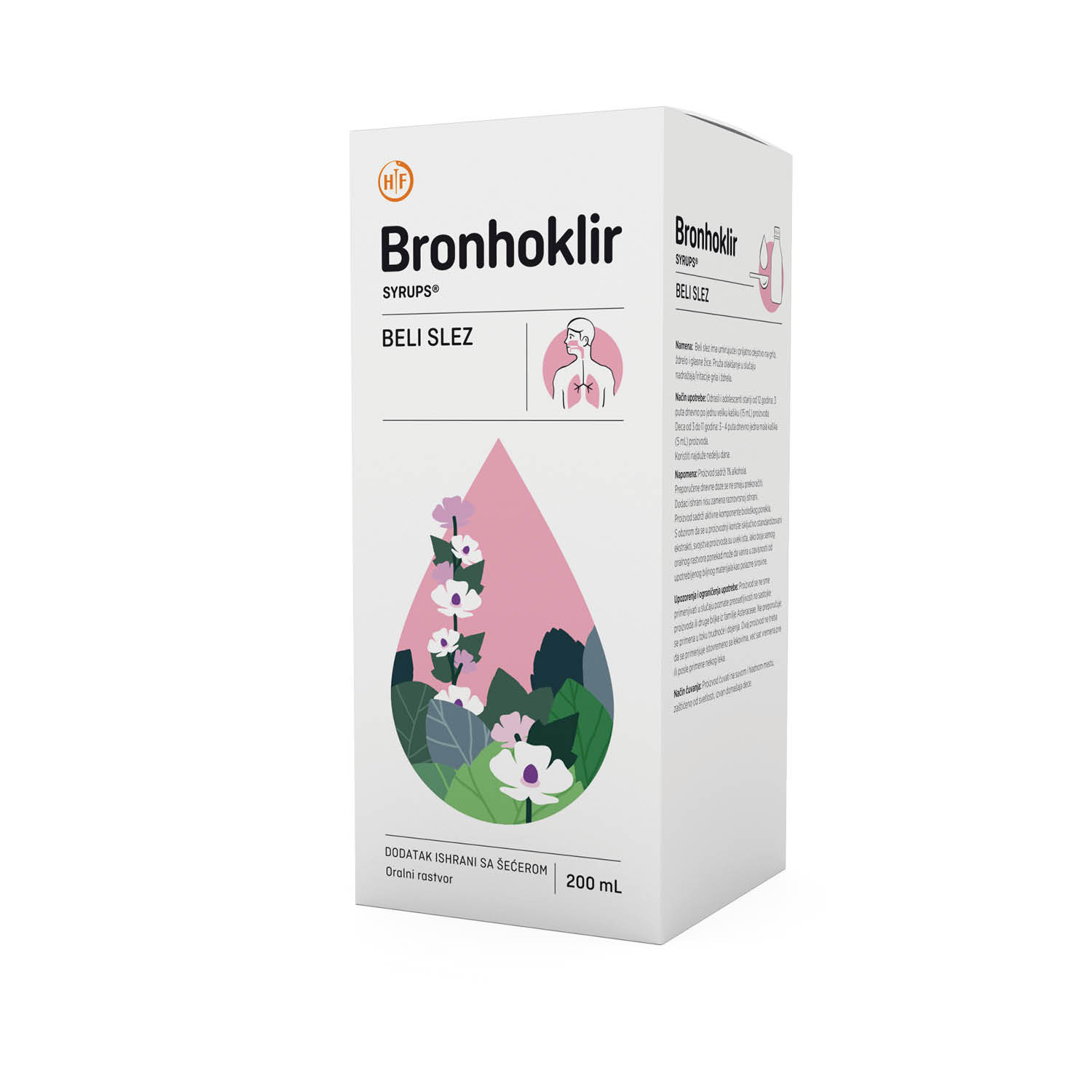 Bronhoklir Beli slez oralalni rastvor 200ml