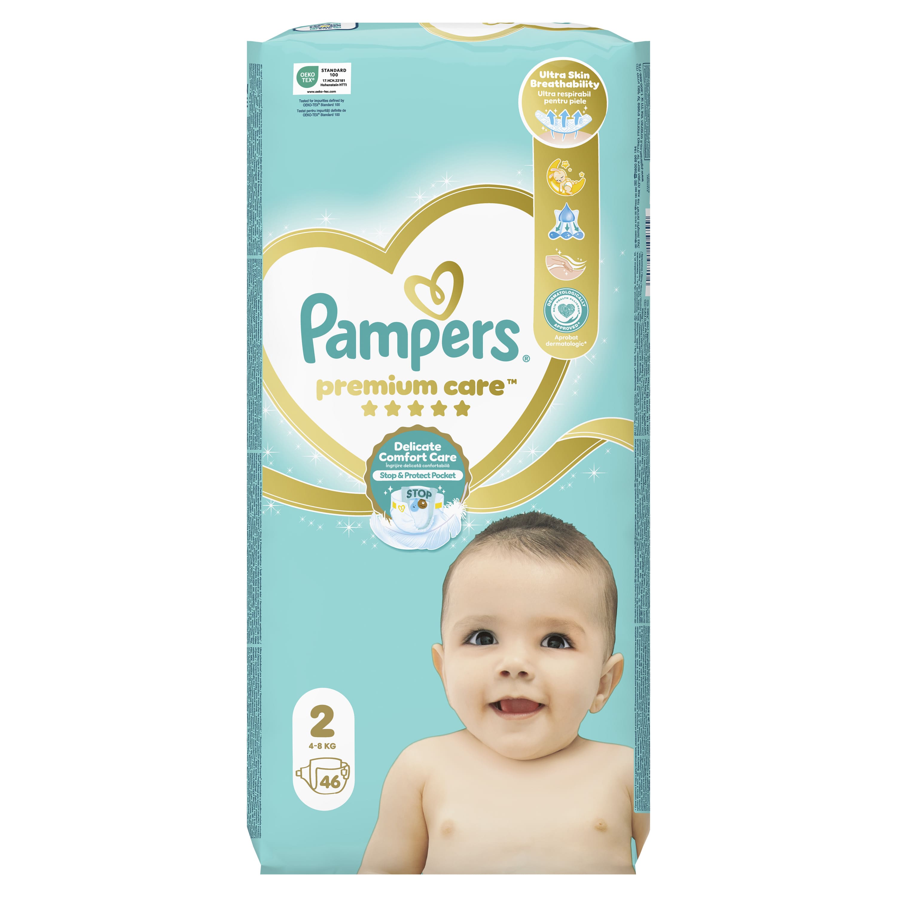 Pampers pelene premium VP 2 mini 4-8kg 46kom