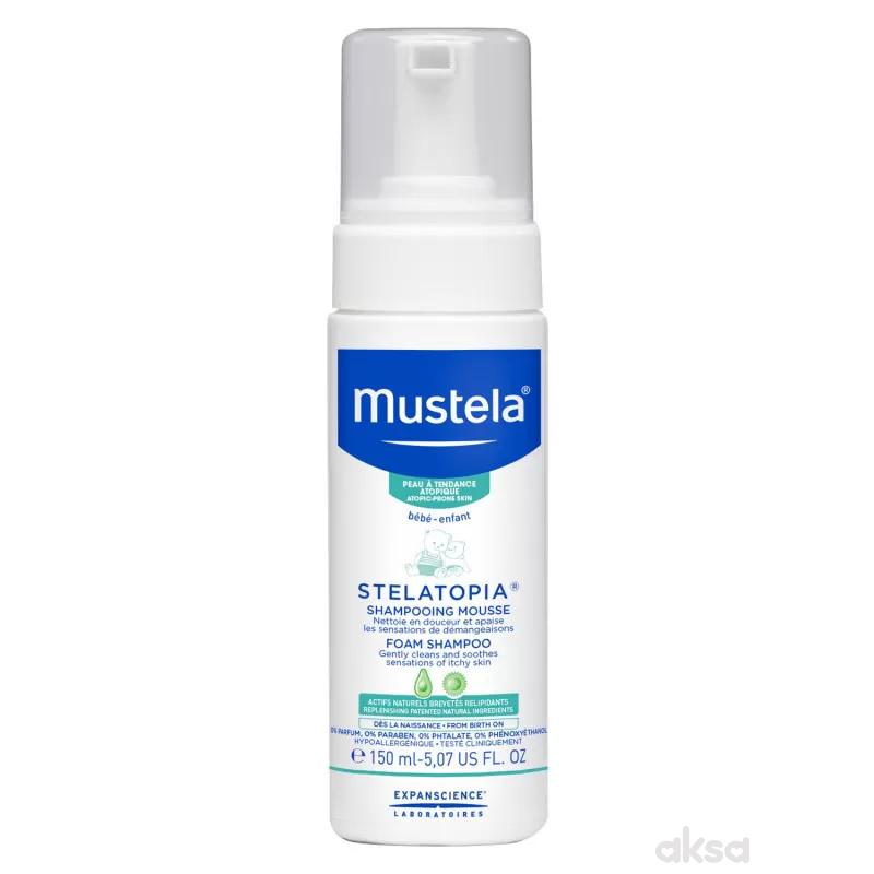 Mustela stelatopia pena šampon 150ml (kratak rok)