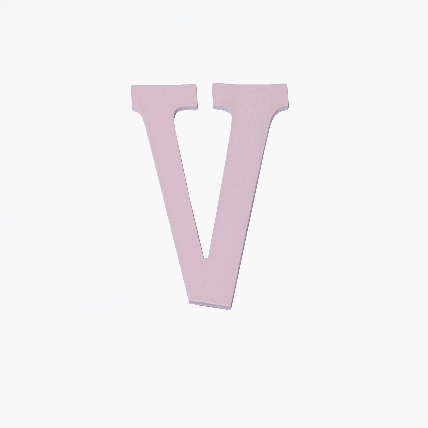 Drveno slovo V roze 