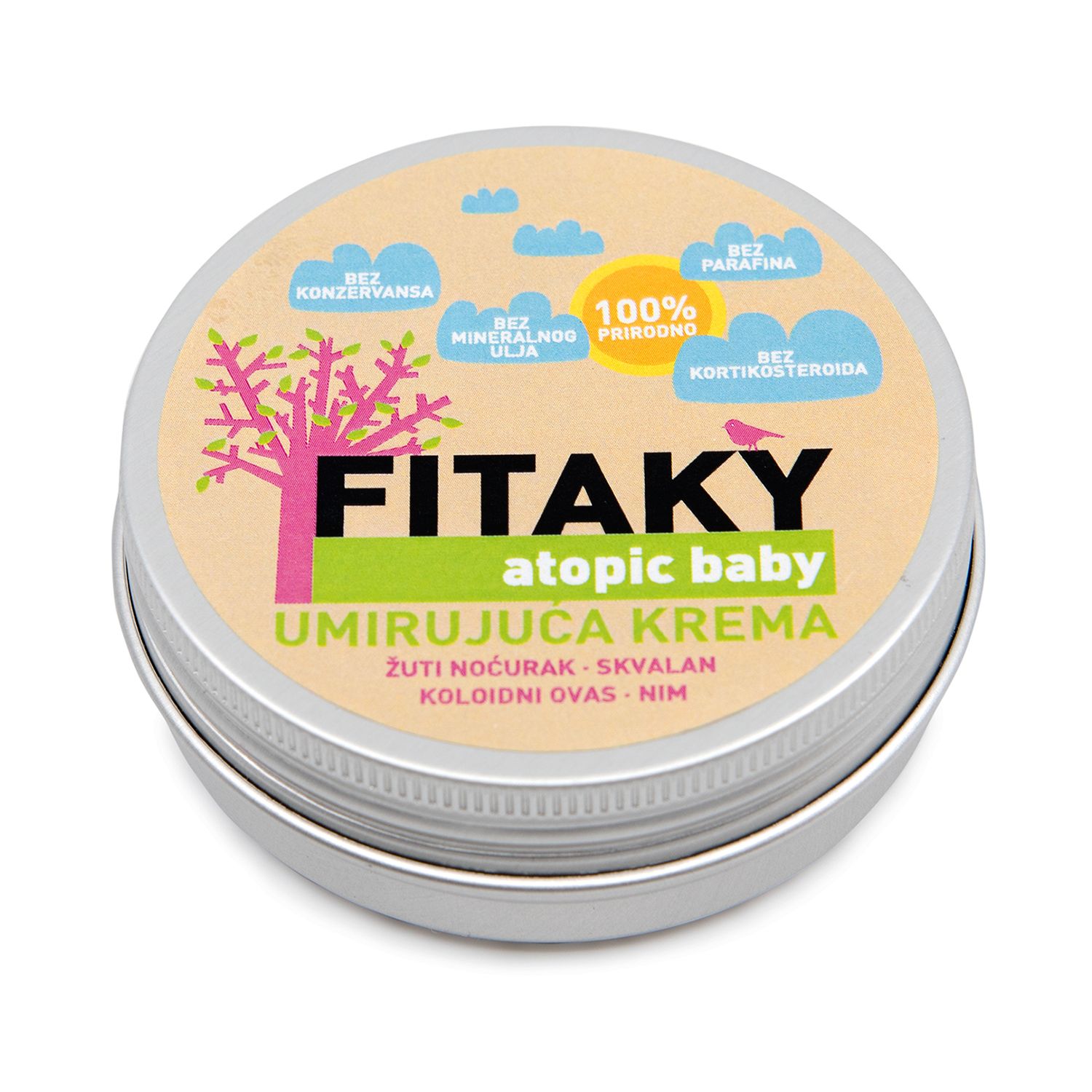 Fitaky atopic baby negujuća krema 65 mL