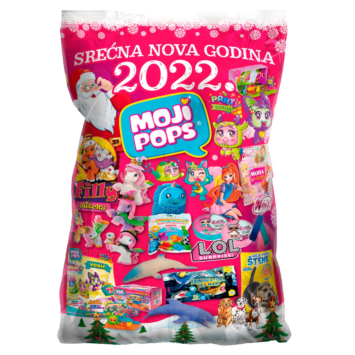 Novogodišnji paketići za devojčice 2021/2022