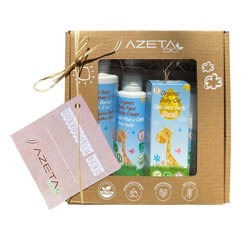 Azeta Bio organski paket Dobrodosla bebo 