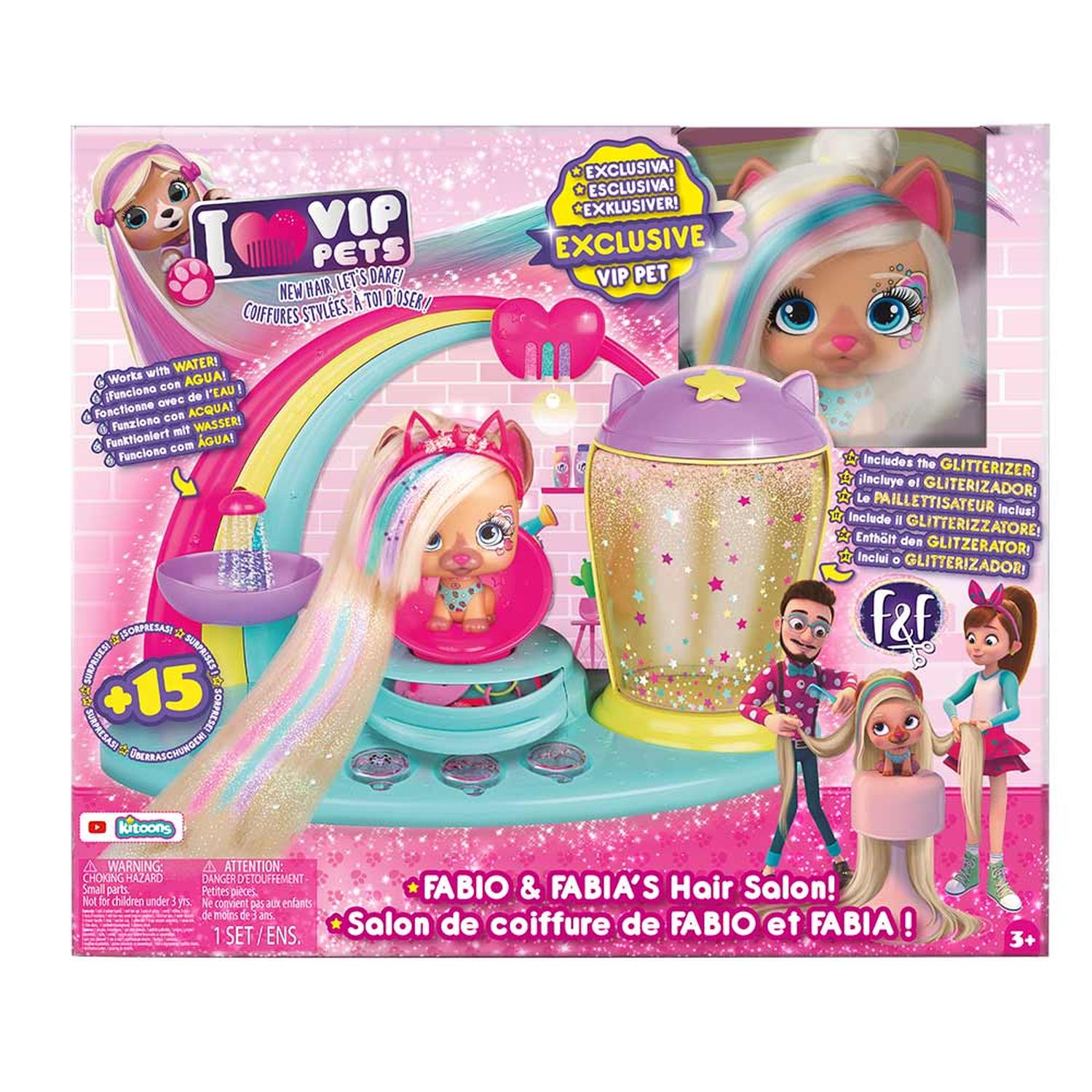 Vip Pets Fabio and Fabias salon set 
