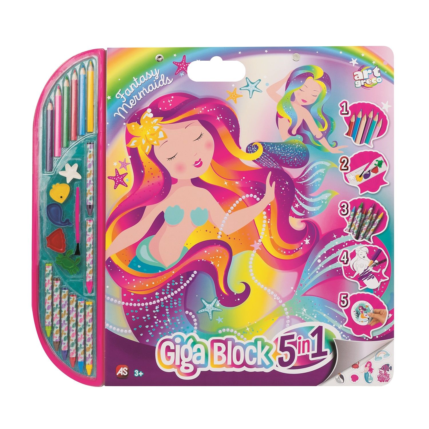Giga block 5 u 1 Fantasy Mermaid
