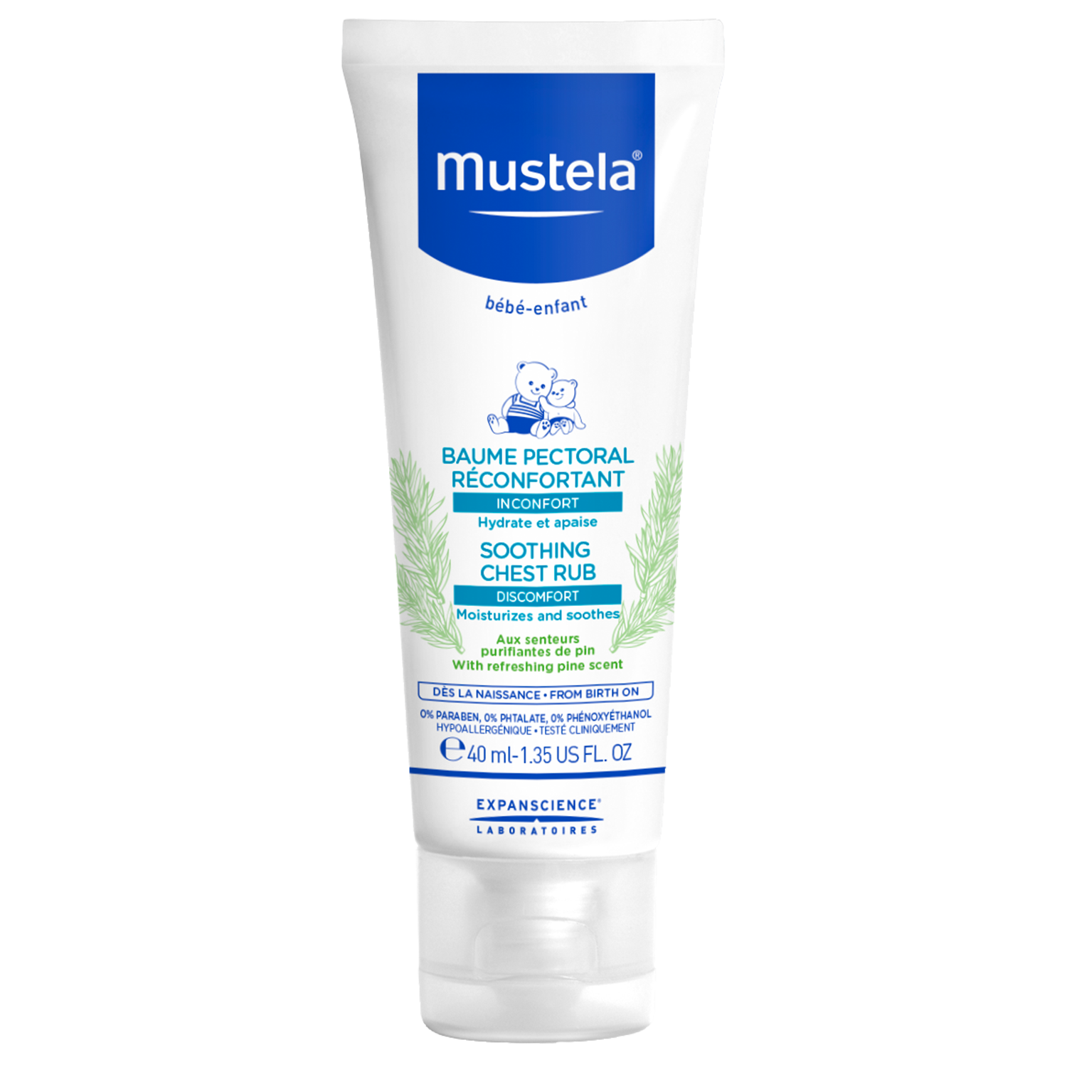 Mustela Umirujući balzam za bebe 40ml 