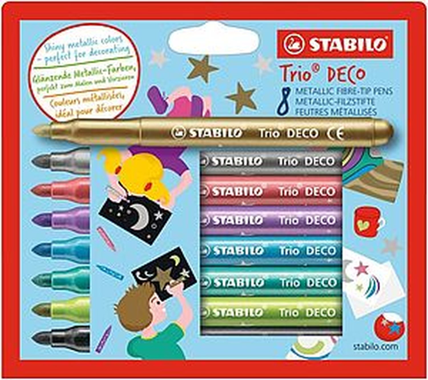 Stabilo Trio Shiny flomaster 3mm 1/8