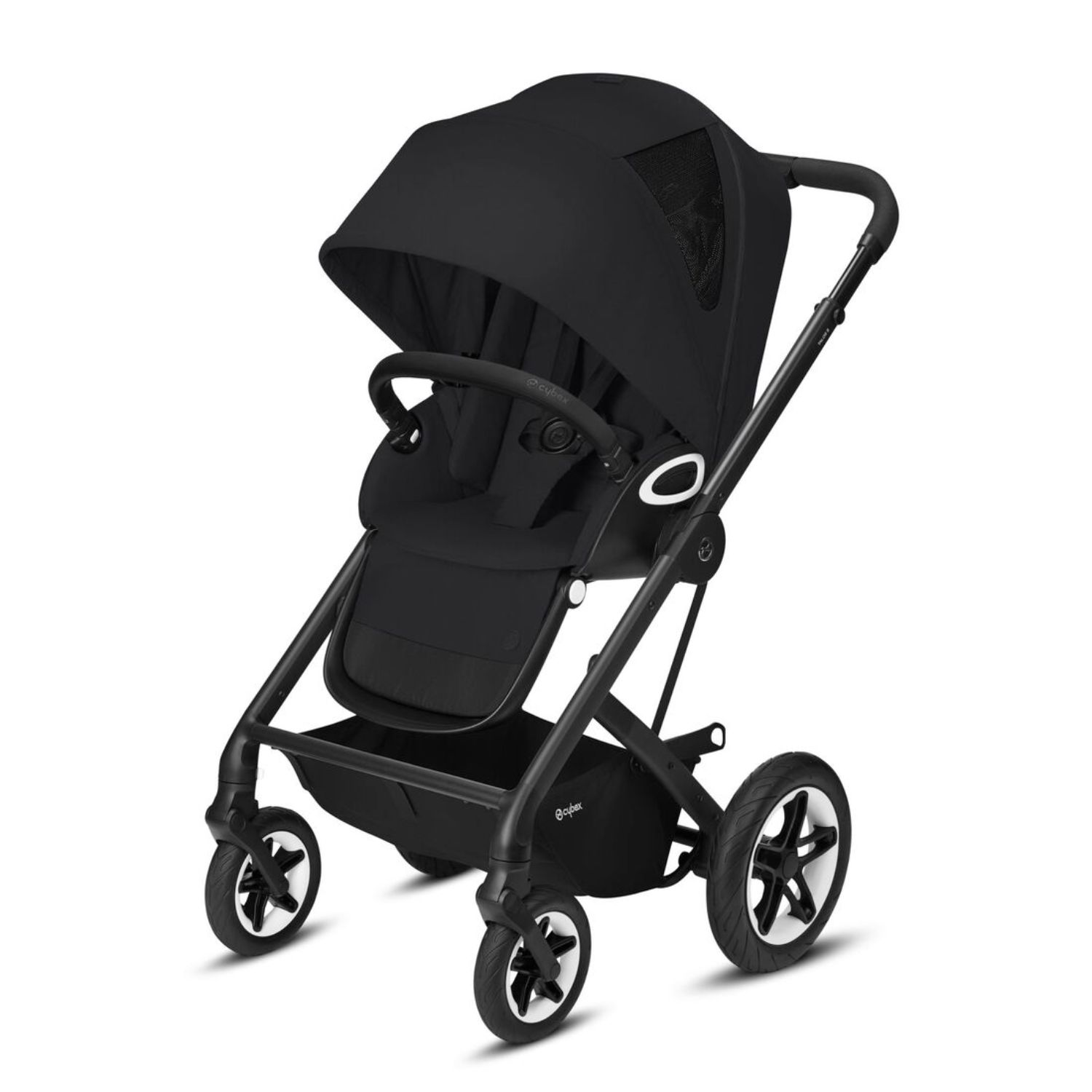 Cybek kolica Talos S Lux, DeepBlack(crni ram)