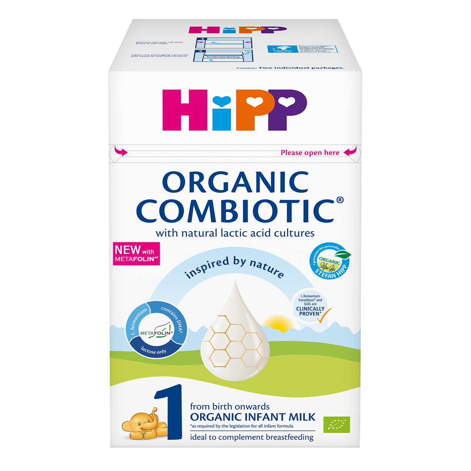 Hipp mleko combiotic 1 800g