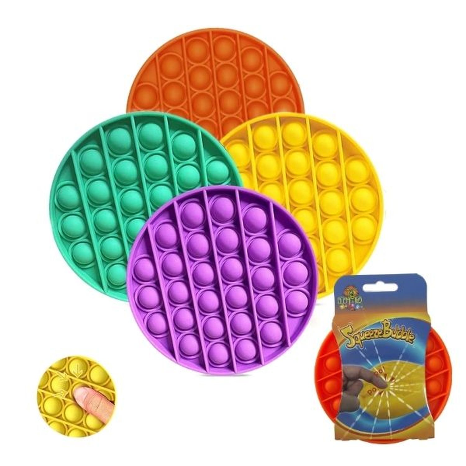 Pop It Squeeze Bubble Circle