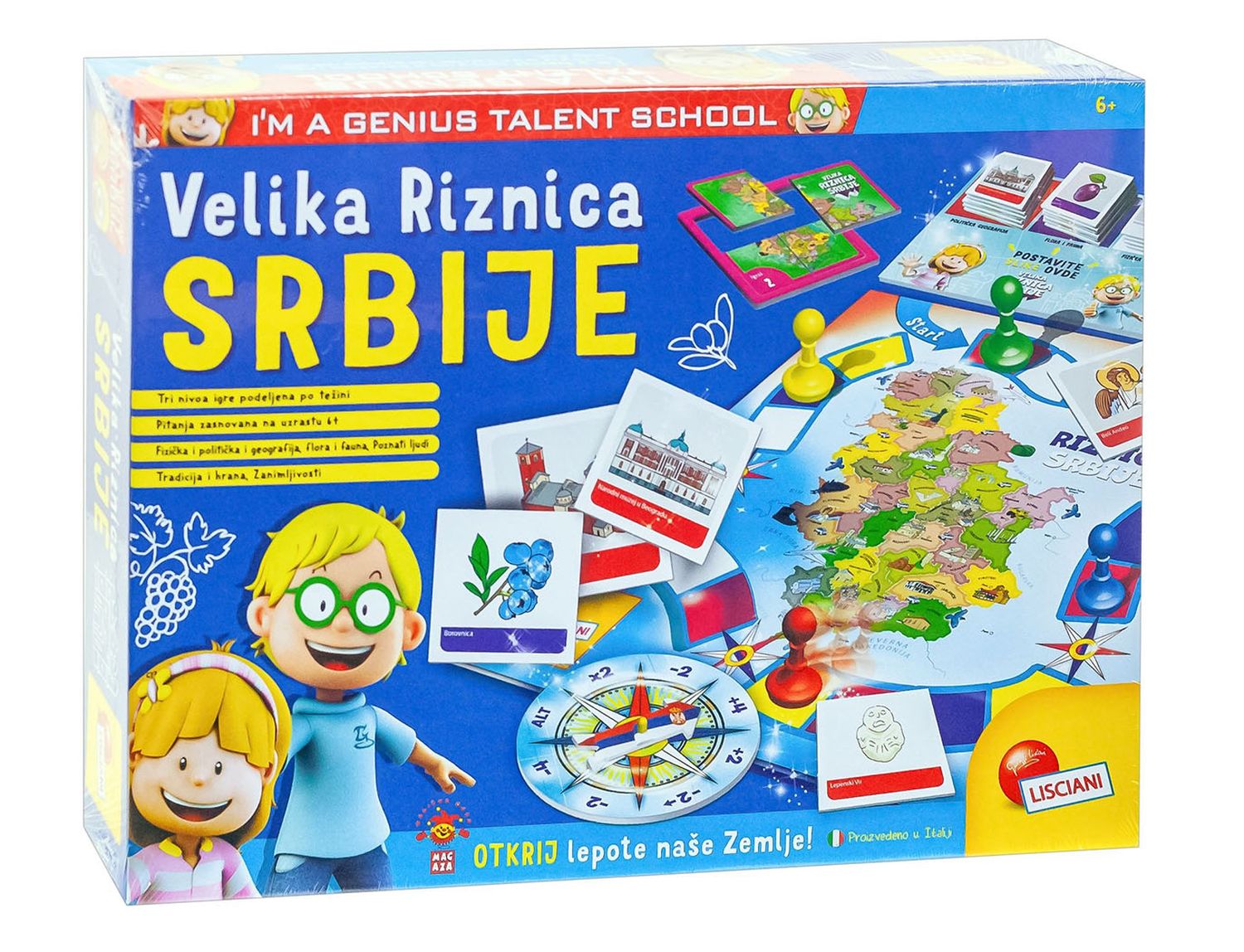 Mali GenijeSR Drustvena igra Velika Riznica Srbije