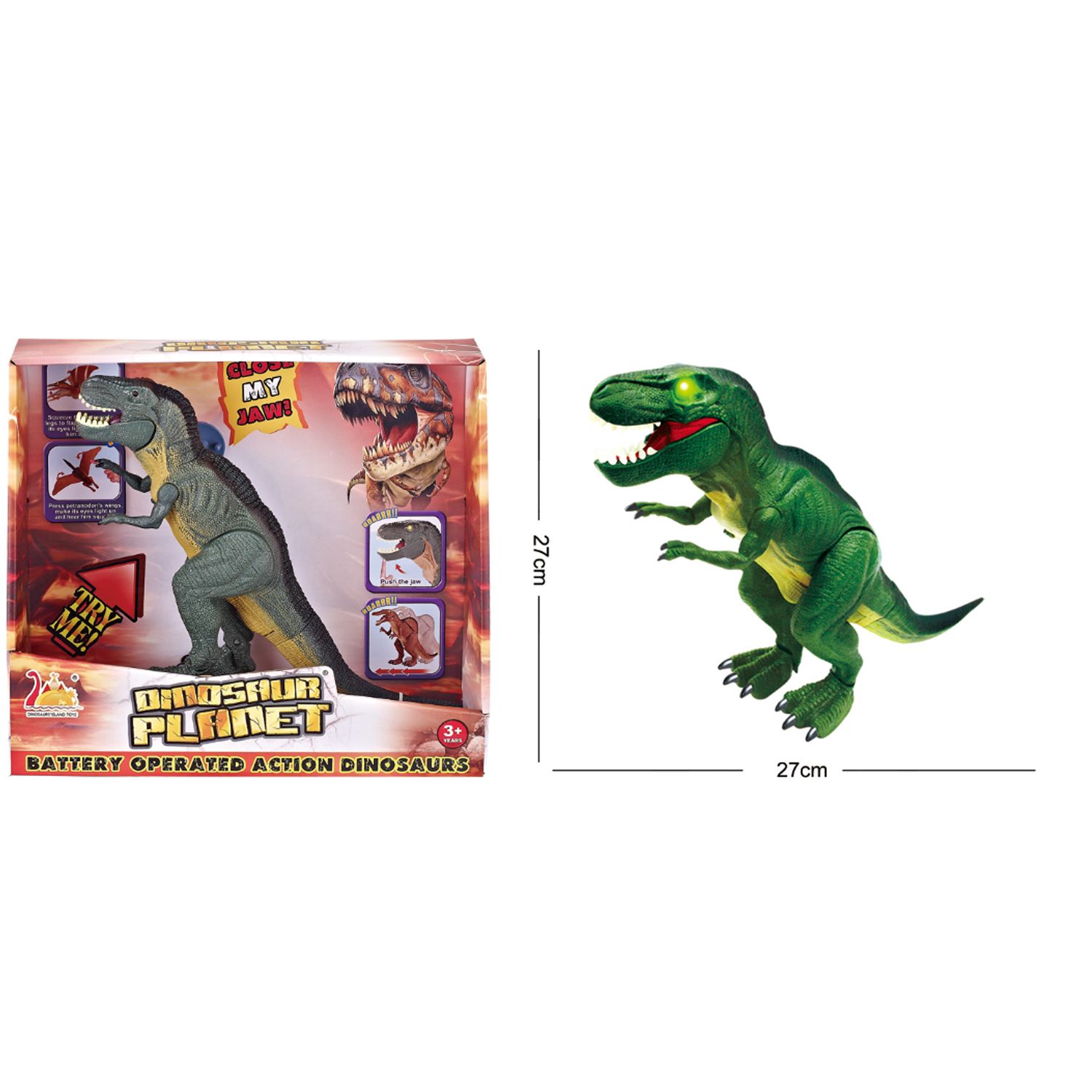 HK Mini, igračka, muzički dinosaurs sa svetlom