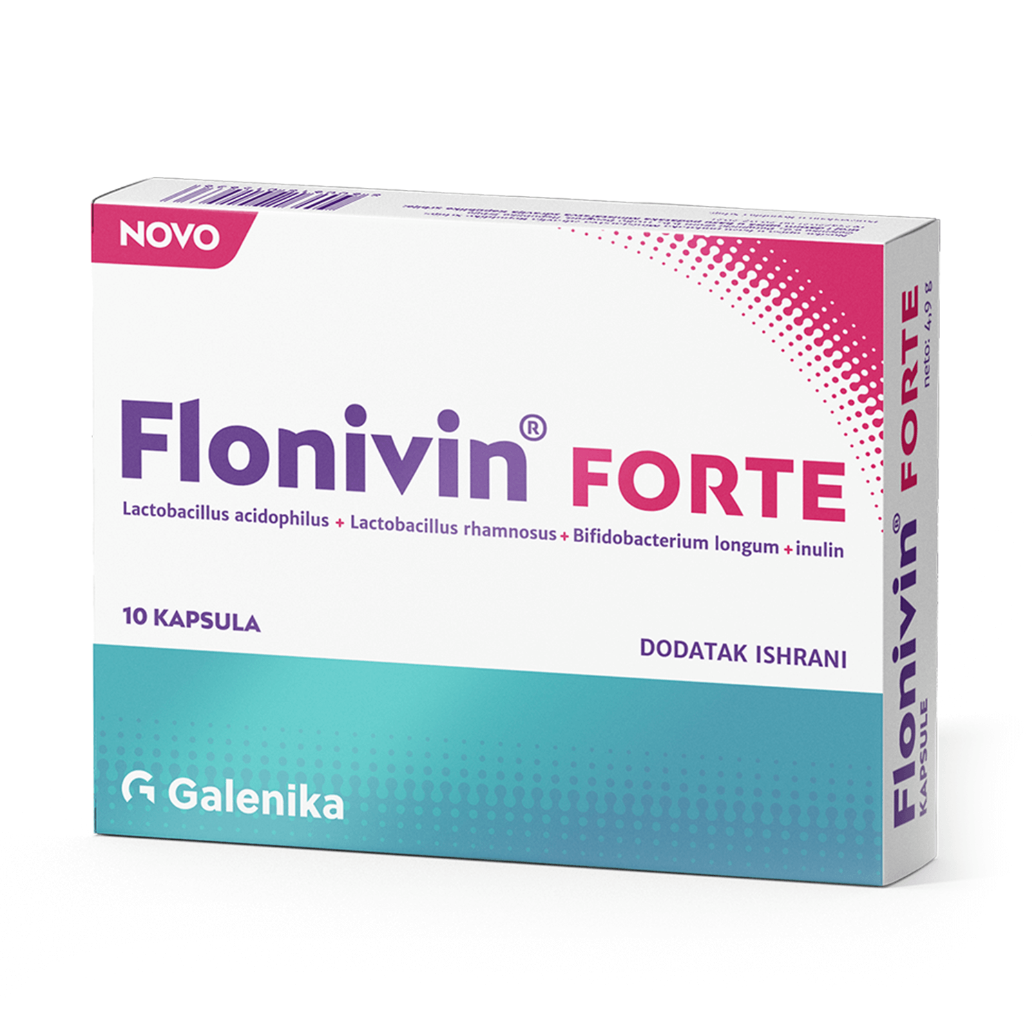 Flonivin Forte kaps 10 kom