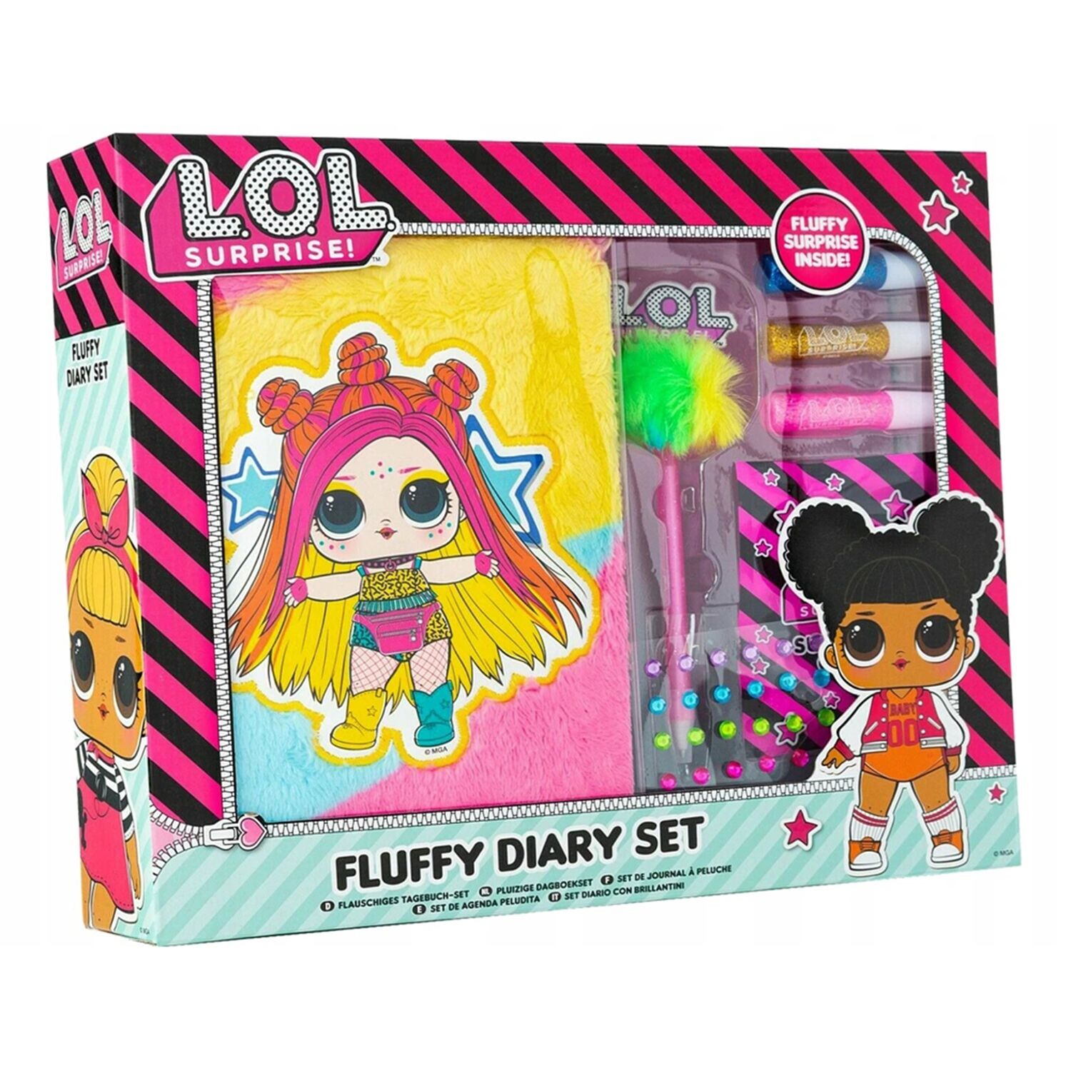 LOL tajni dnevnik Fluffy diary set