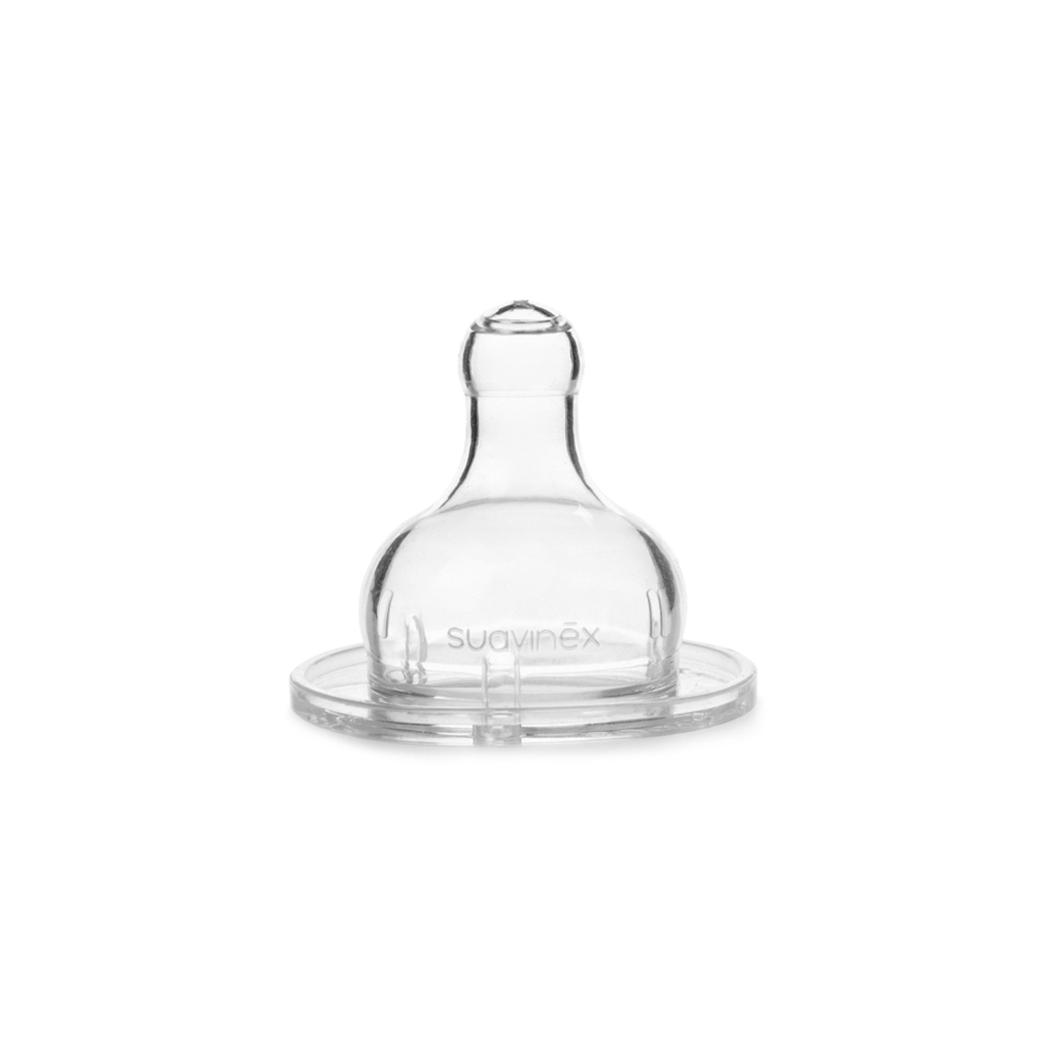 Suavinex cucla okrugla 3P silikon, 2 kom, 0m+