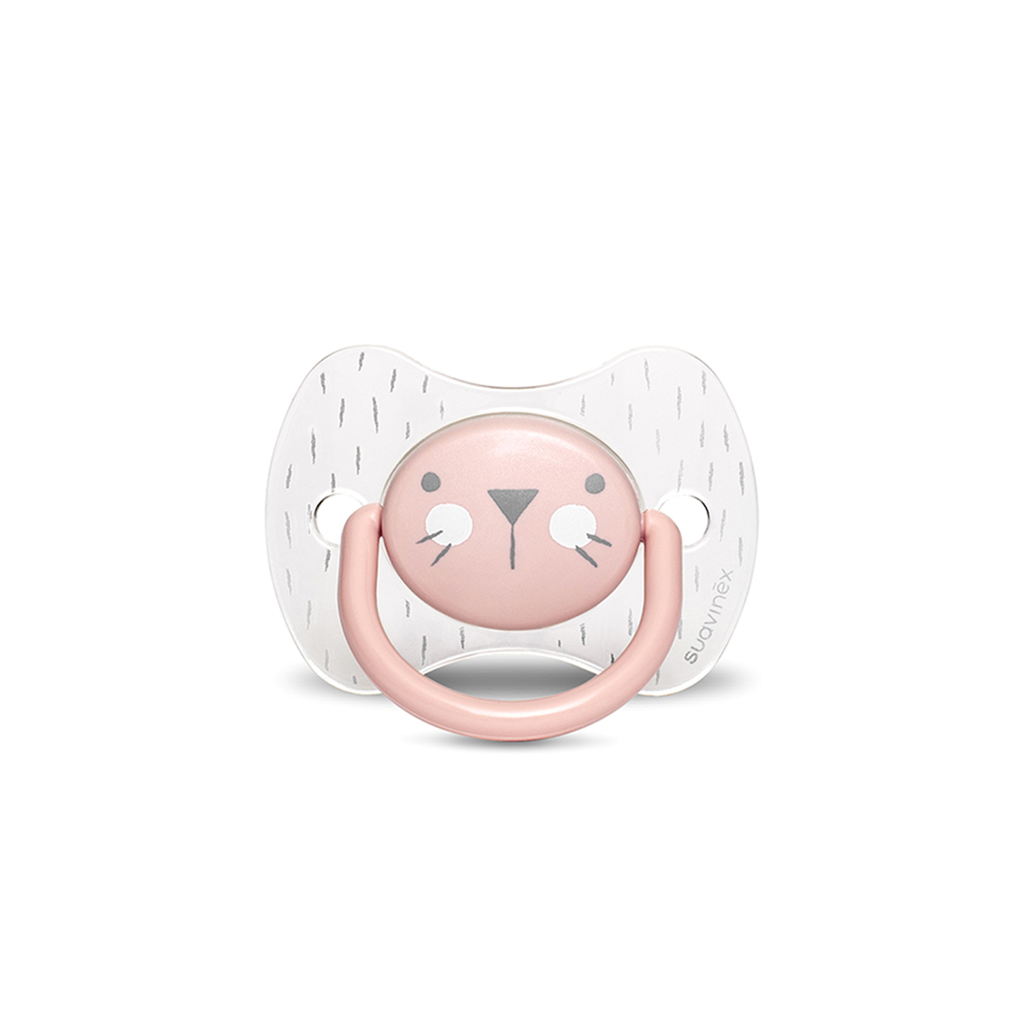 Suavinex varalica fiz. s premium, roze, 6-18m