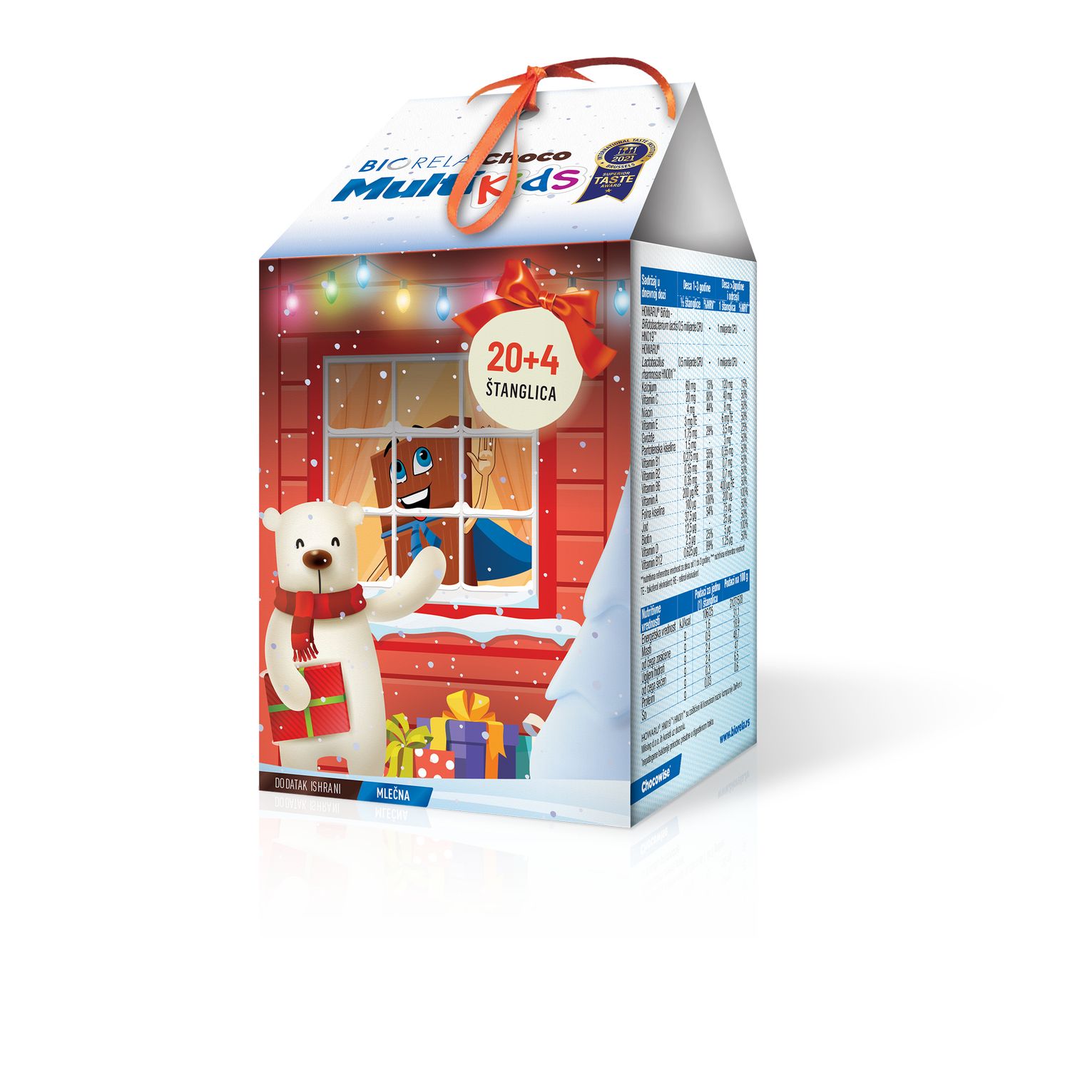 Biorela Multi kids štanglice a20+4 gratis