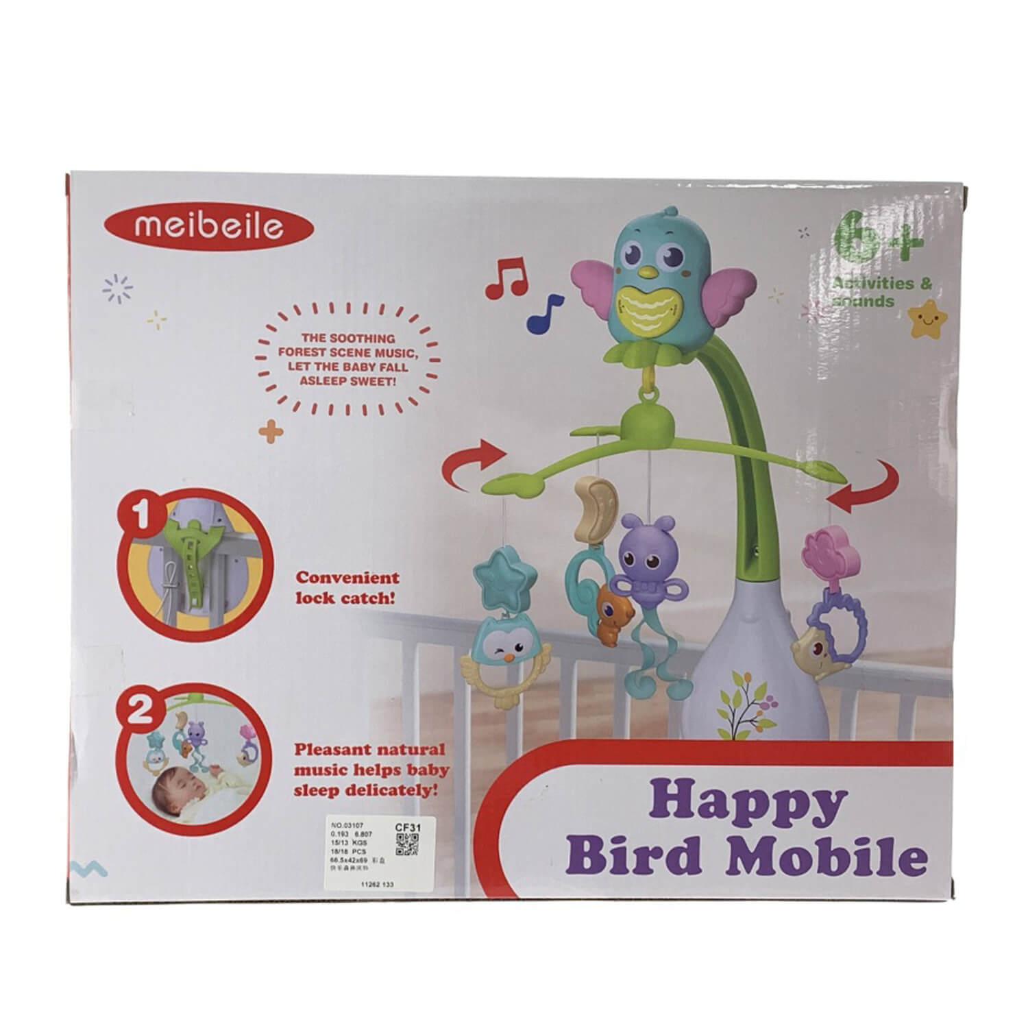 HK Mini, igračka, vrteška srećne ptičice