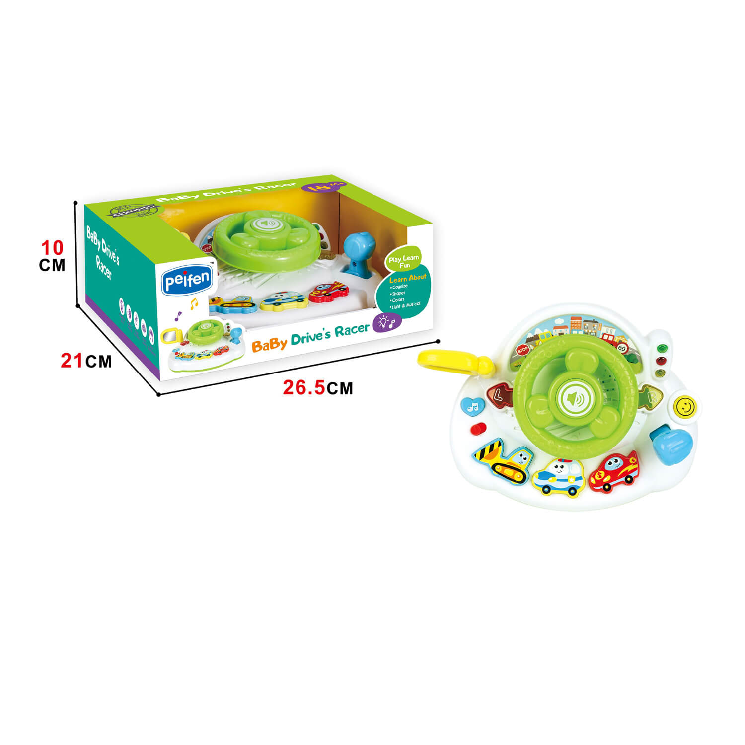 HK Mini, igračka, zanimljivi volan za bebe AKSA