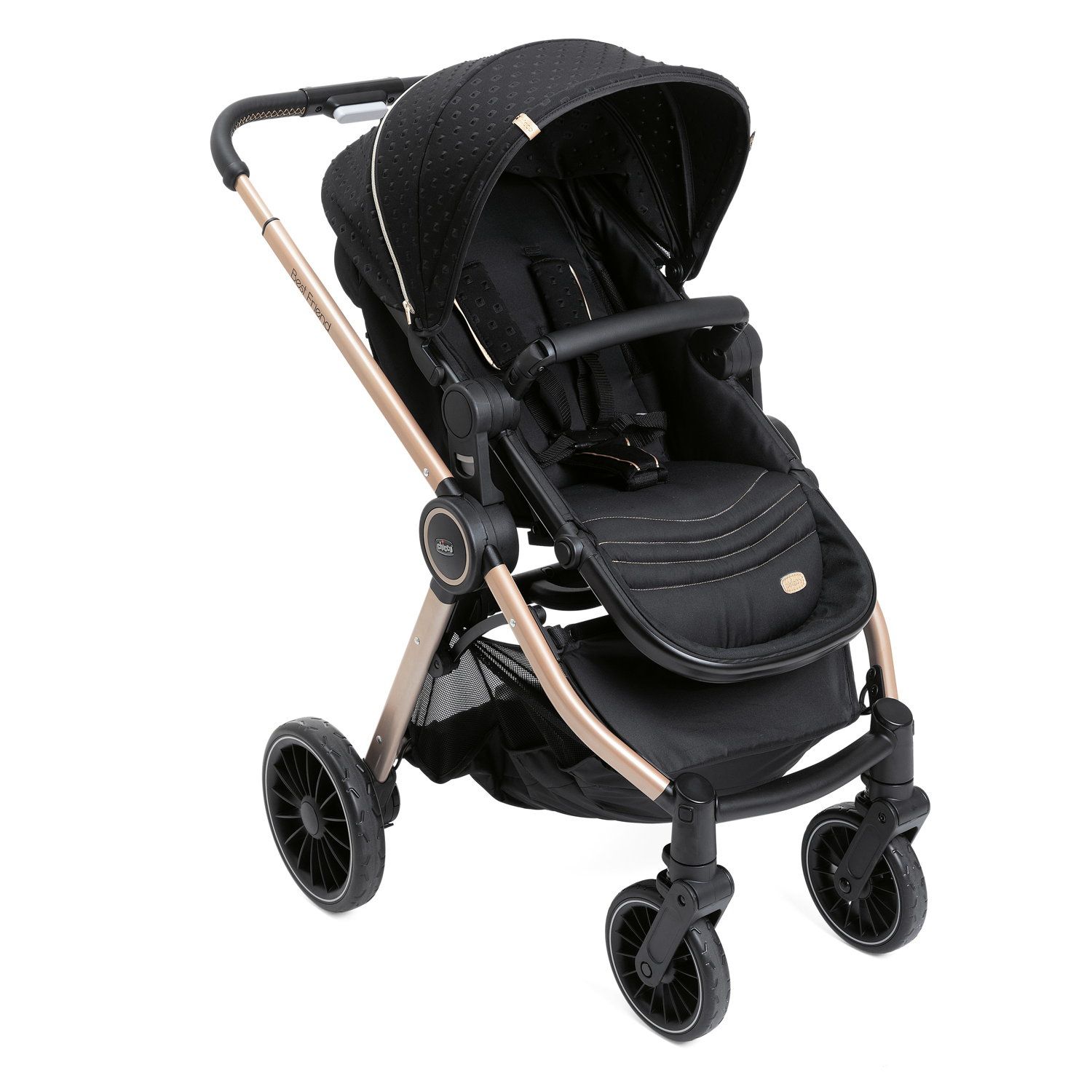 Chicco kolica Best friend Pro 0m+, Black ReLux