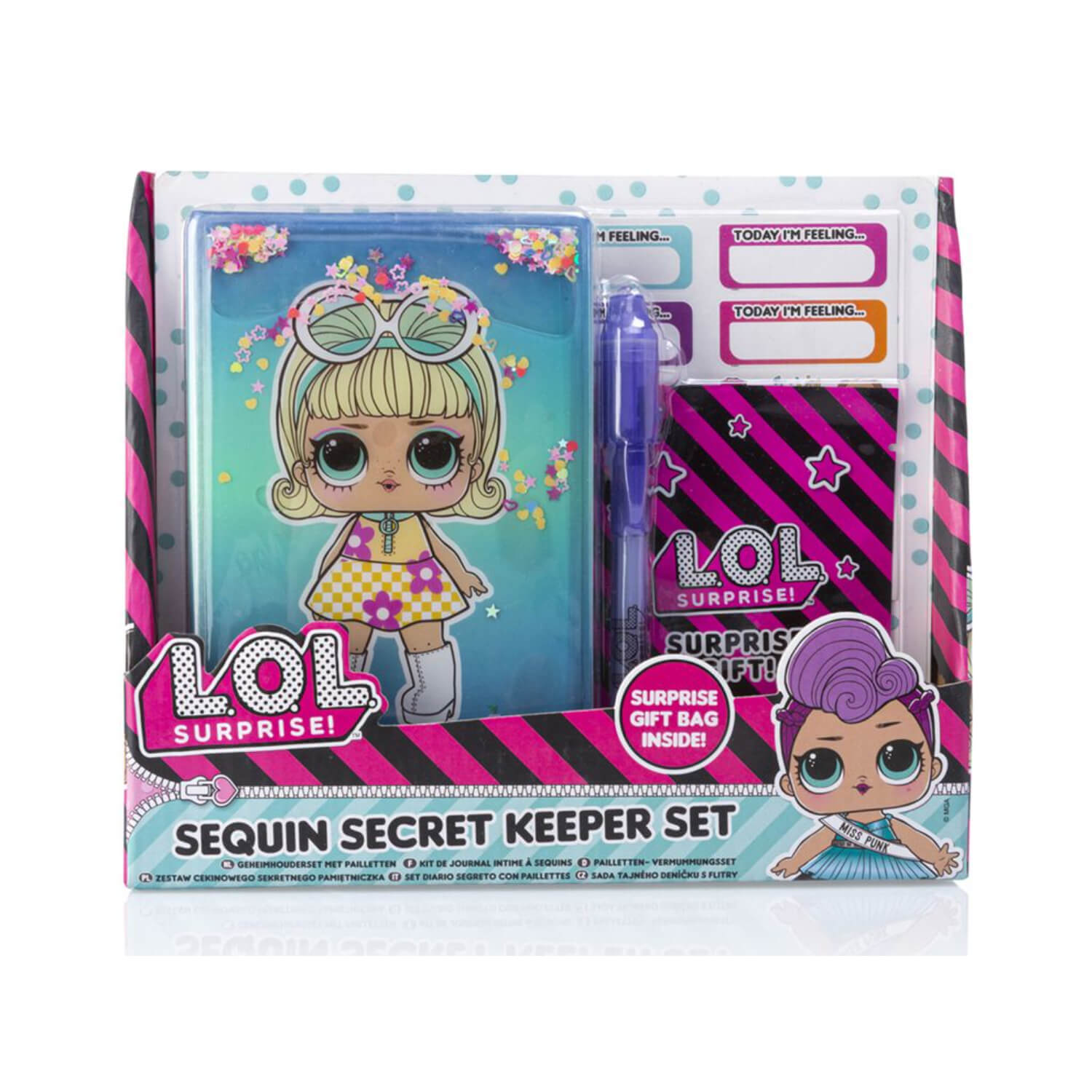 Lol mini notes sequin